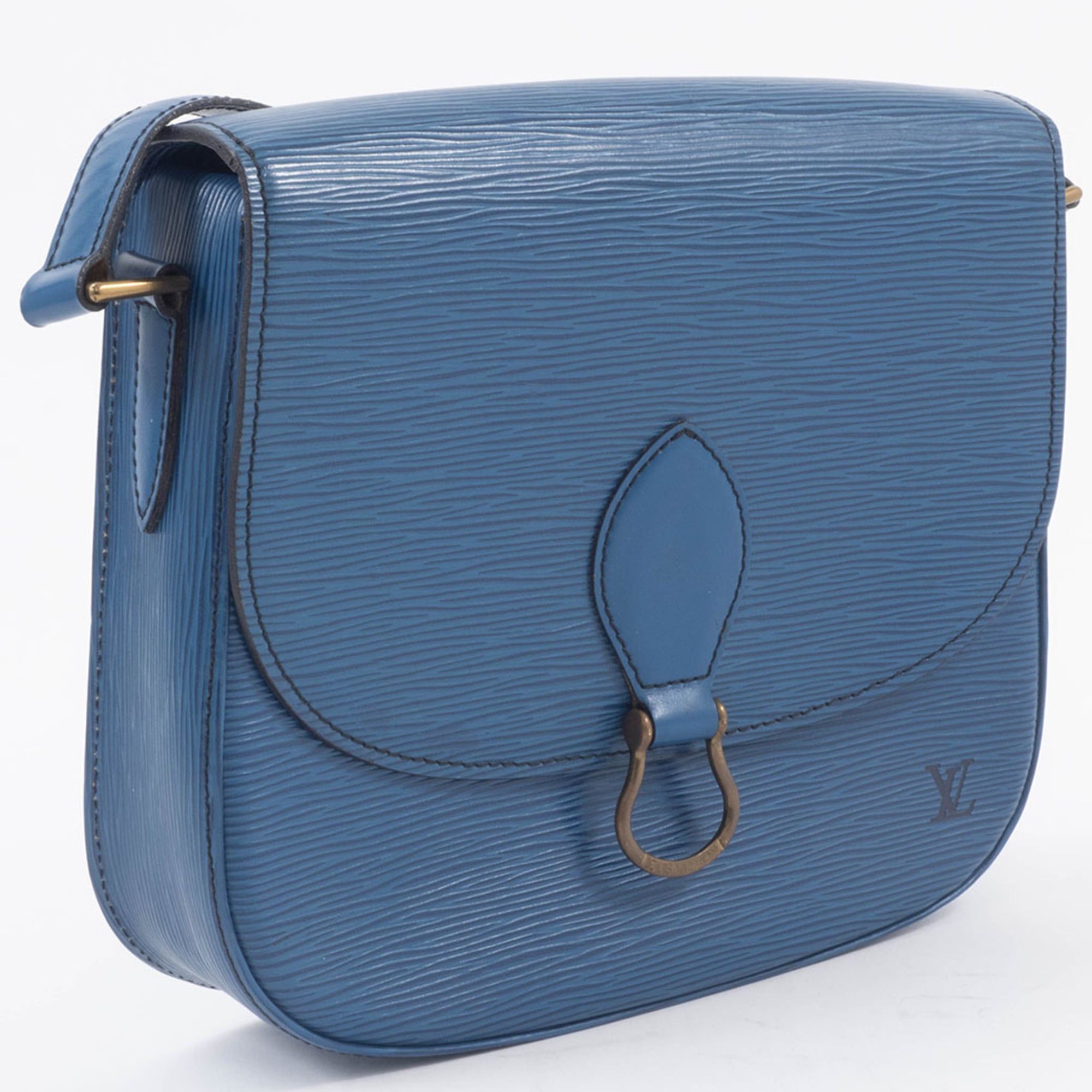 Louis Vuitton Louis Vuitton Saint-Cloud Epi Leather Shoulder Bag, Blue, M52195 Size ONE SIZE - 8 Thumbnail