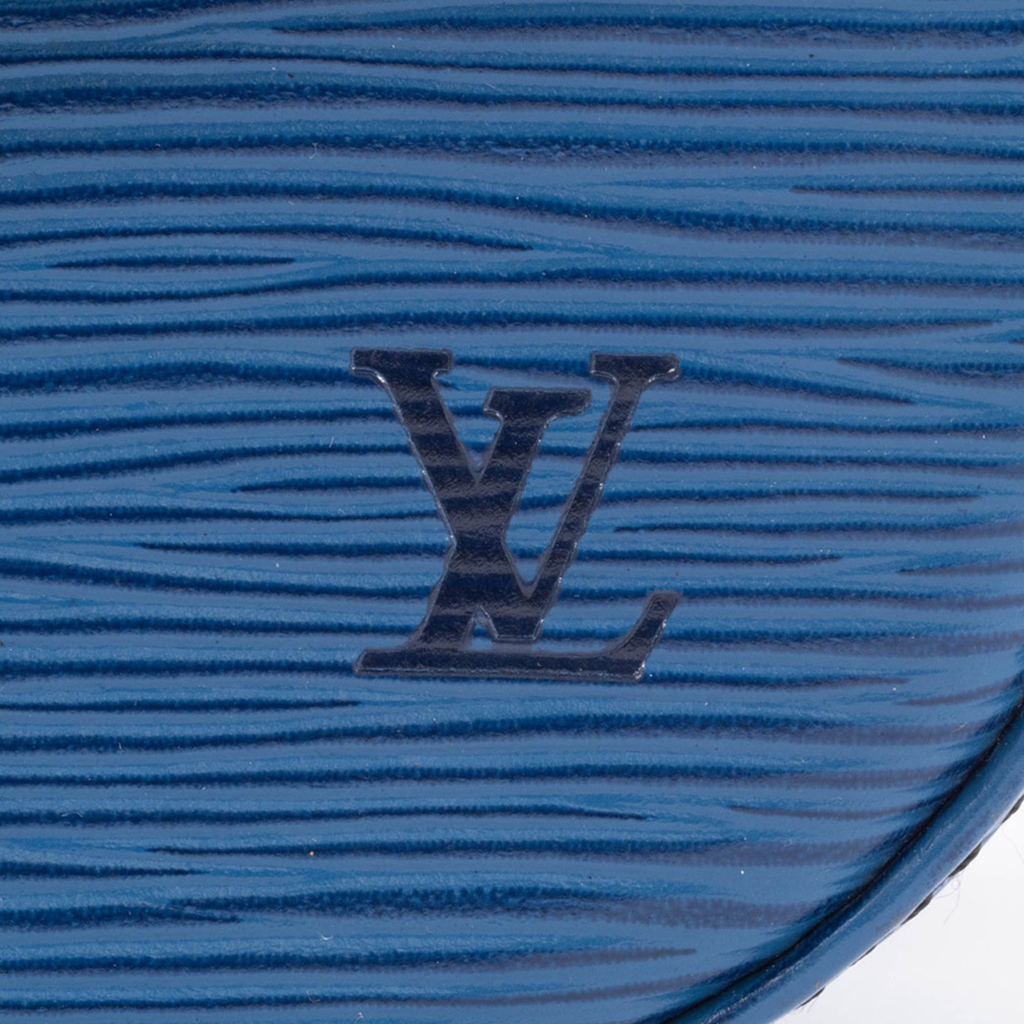 Louis Vuitton Louis Vuitton Saint-Cloud Epi Leather Shoulder Bag, Blue, M52195 Size ONE SIZE - 10 Thumbnail