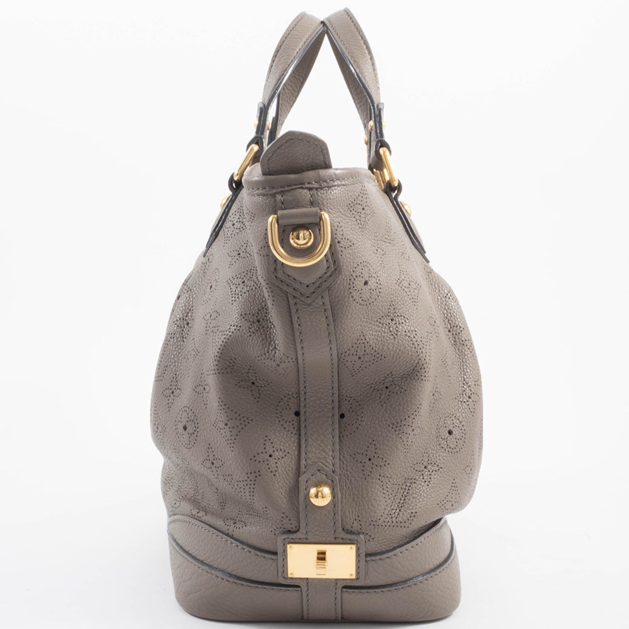 Louis Vuitton Louis Vuitton Stella PM Shoulder Bag M93175 Monogram Mahina Beige Size ONE SIZE - 4 Thumbnail