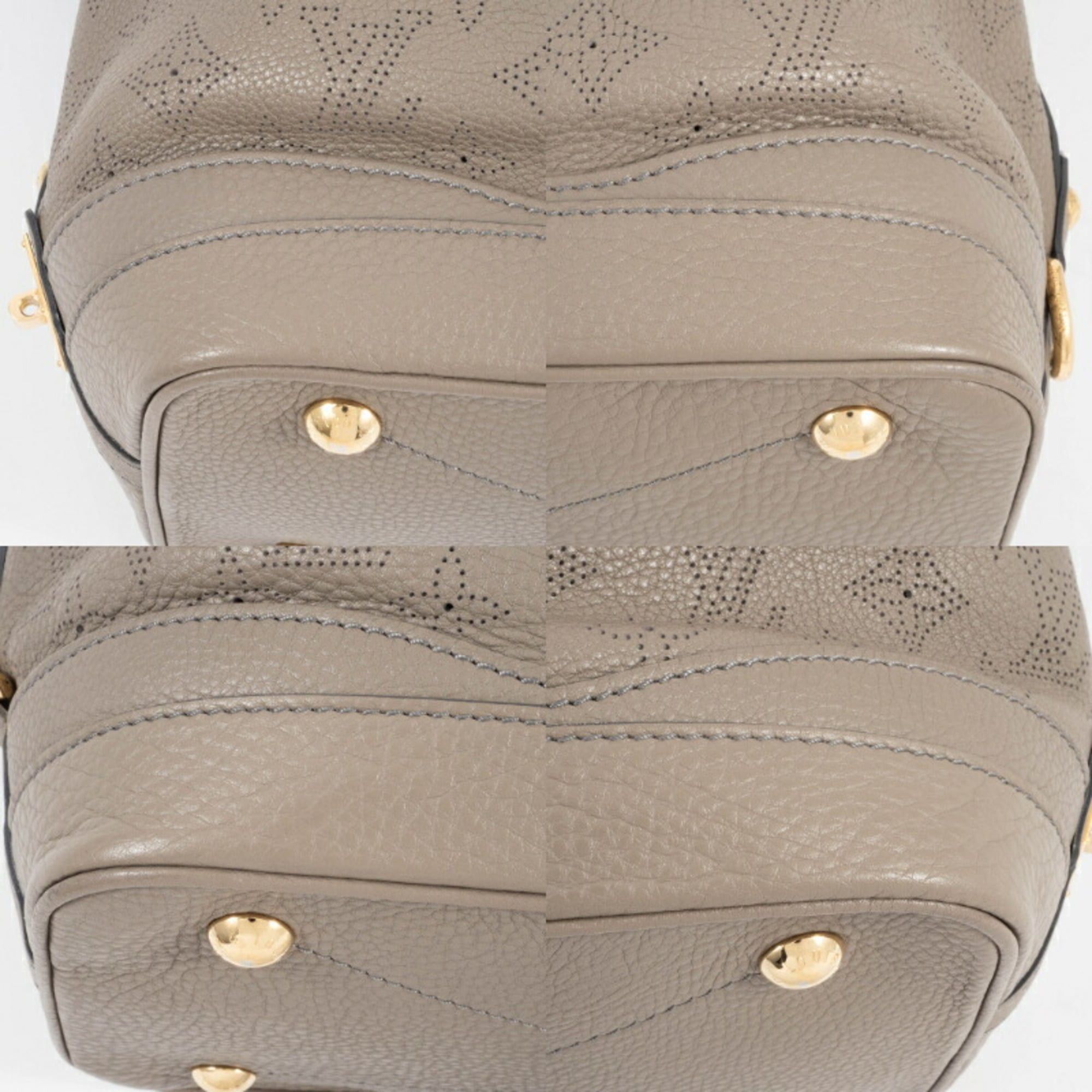 Louis Vuitton Louis Vuitton Stella PM Shoulder Bag M93175 Monogram Mahina Beige Size ONE SIZE - 20 Thumbnail