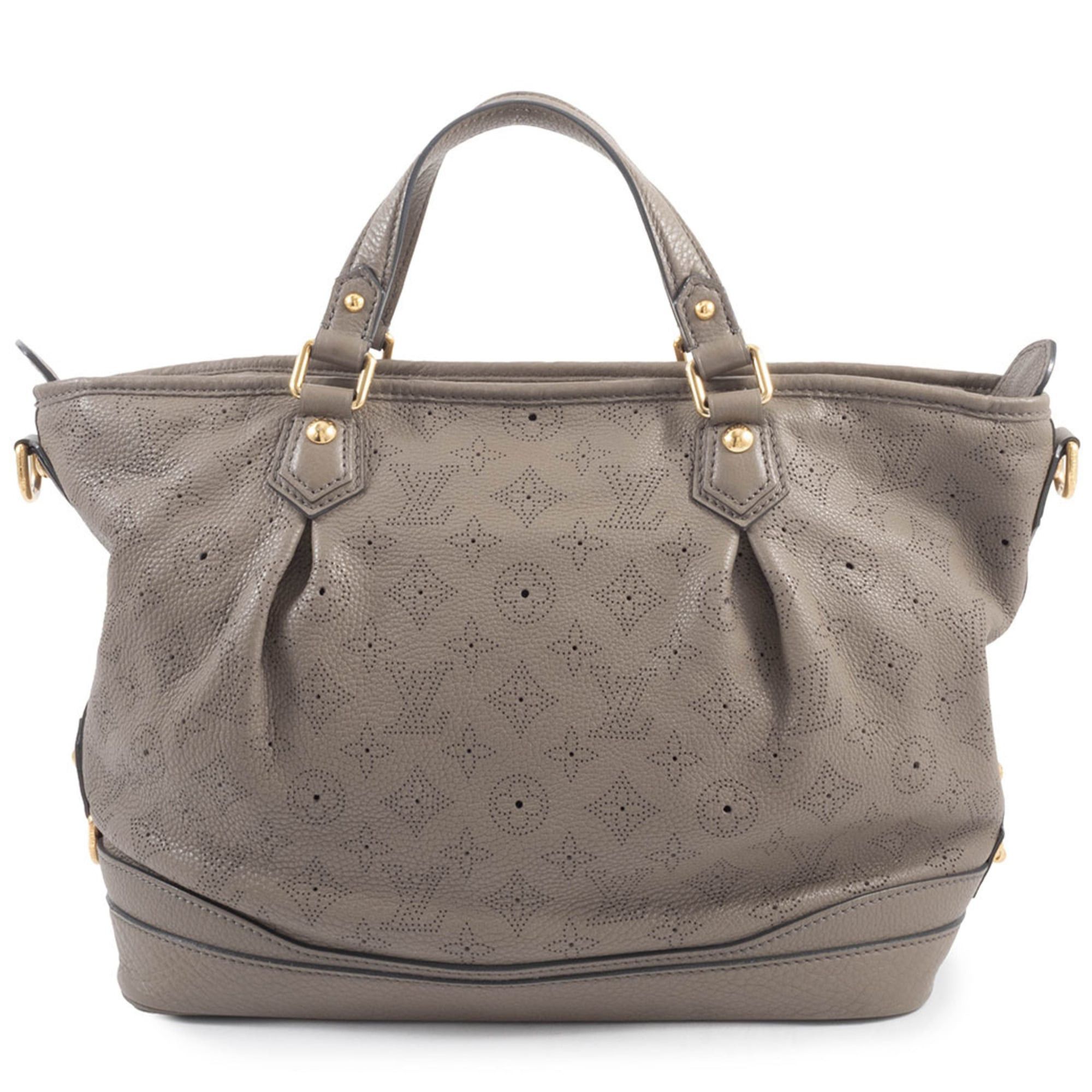 Louis Vuitton Louis Vuitton Stella PM Shoulder Bag M93175 Monogram Mahina Beige Size ONE SIZE - 3 Thumbnail