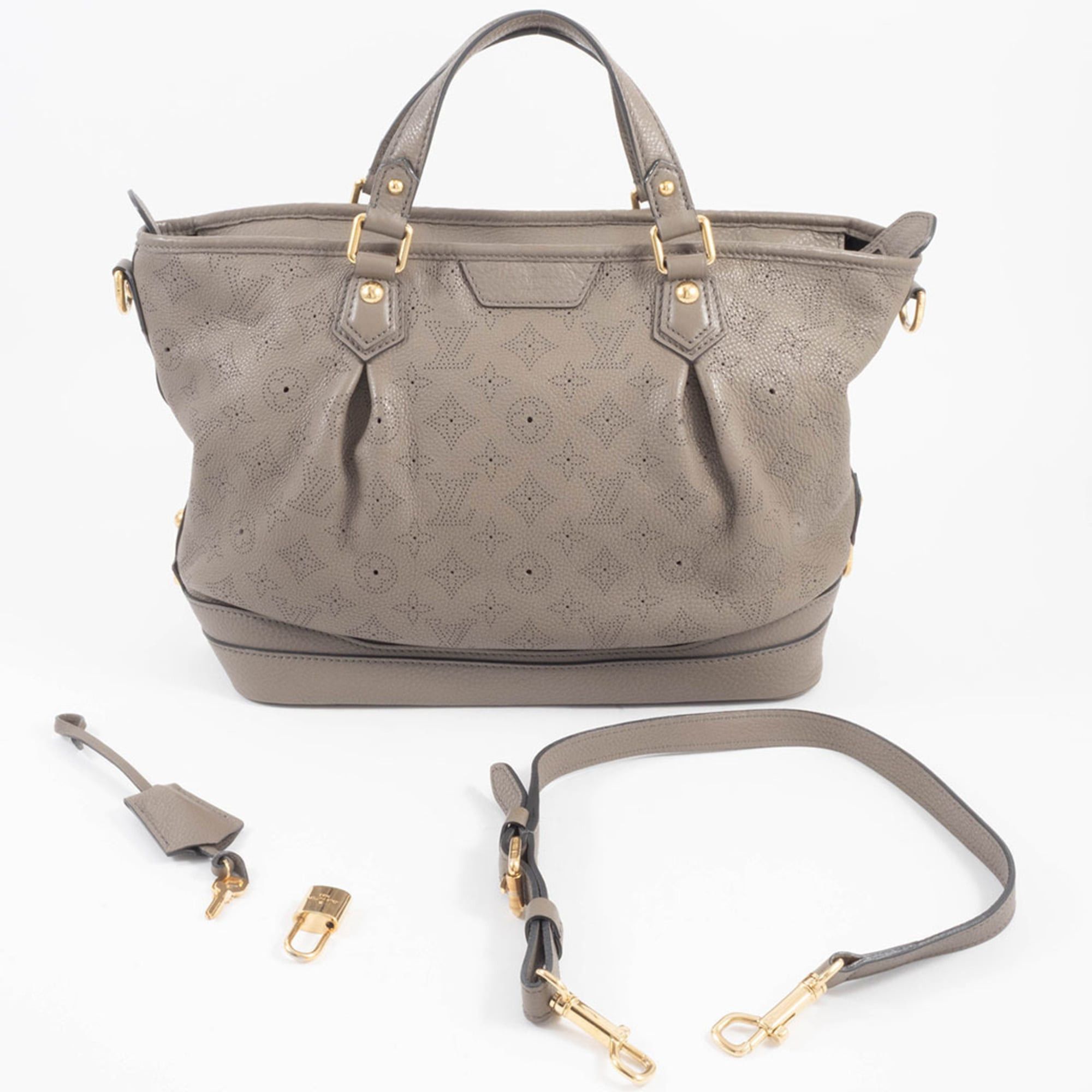 Louis Vuitton Louis Vuitton Stella PM Shoulder Bag M93175 Monogram Mahina Beige Size ONE SIZE - 16 Thumbnail