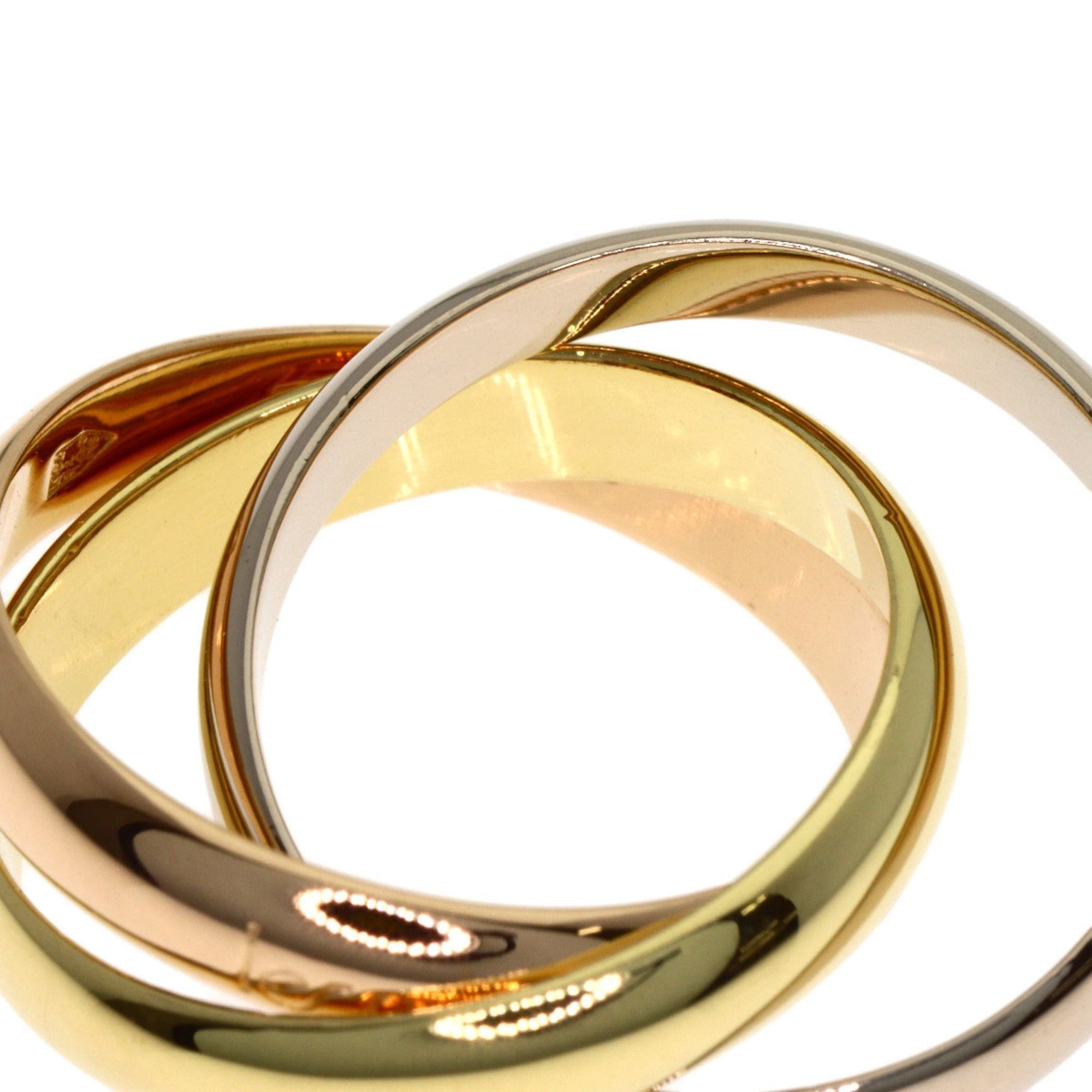 Cartier Cartier Trinity #50 Ring, 18K Yellow Gold/18KPG/18KWG, Women's Size ONE SIZE - 7 Thumbnail