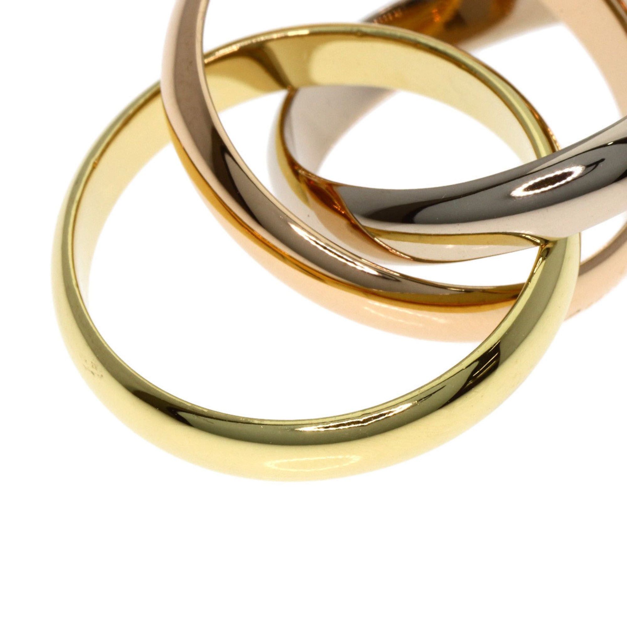 Cartier Cartier Trinity #50 Ring, 18K Yellow Gold/18KPG/18KWG, Women's Size ONE SIZE - 5 Thumbnail