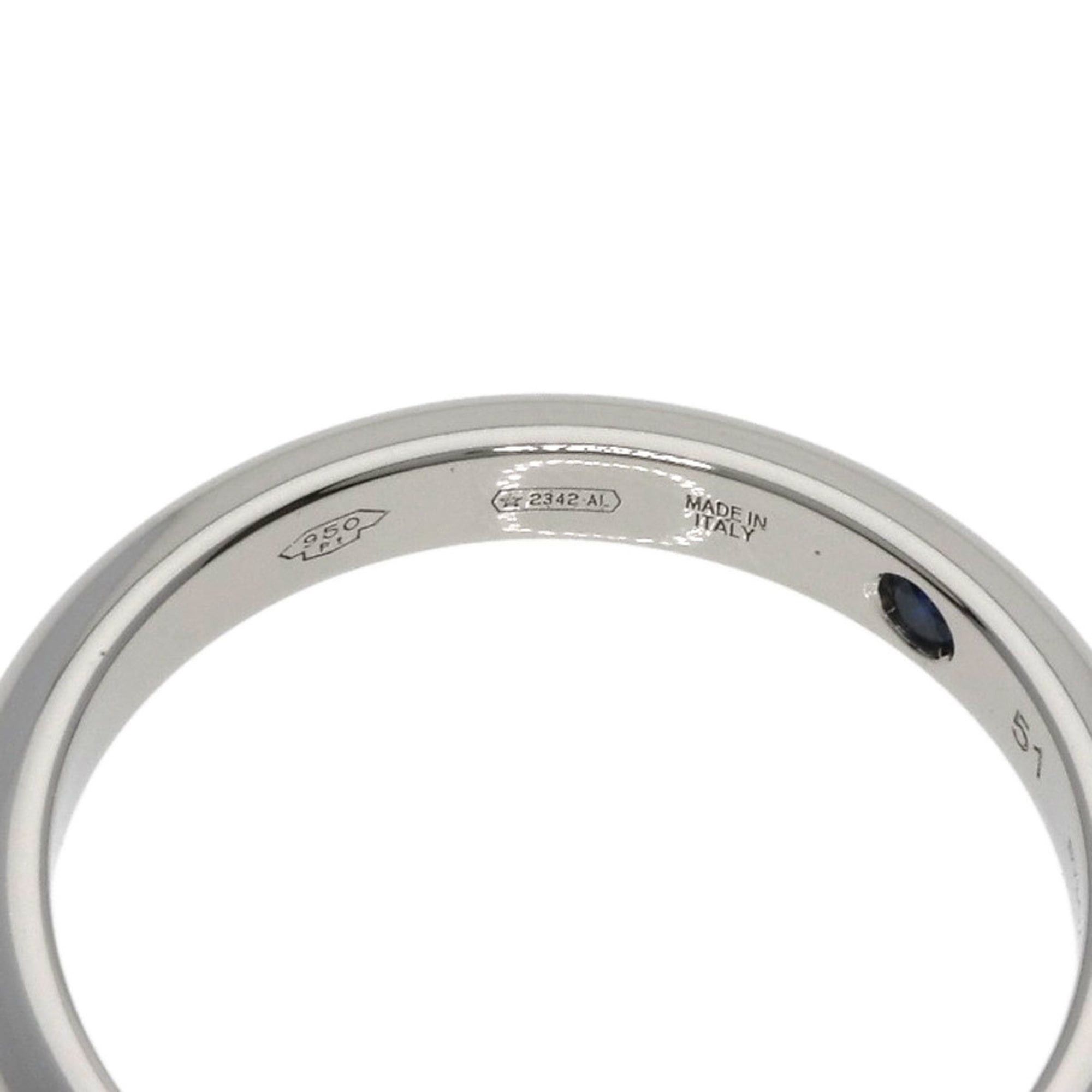 Bvlgari BVLGARI Wedding Inner Sapphire #51 Ring in Platinum PT950 for Women Size ONE SIZE - 5 Thumbnail