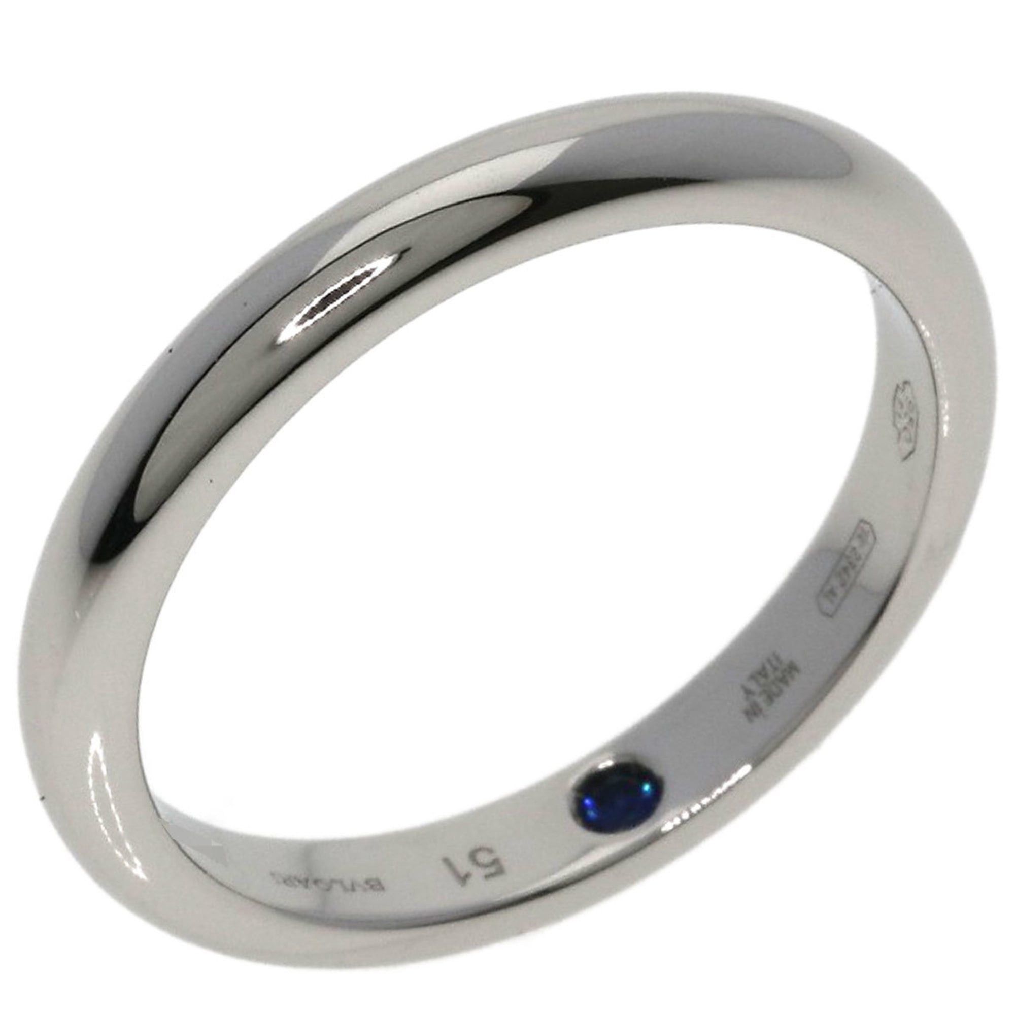 Bvlgari BVLGARI Wedding Inner Sapphire #51 Ring in Platinum PT950 for Women Size ONE SIZE - 2 Thumbnail