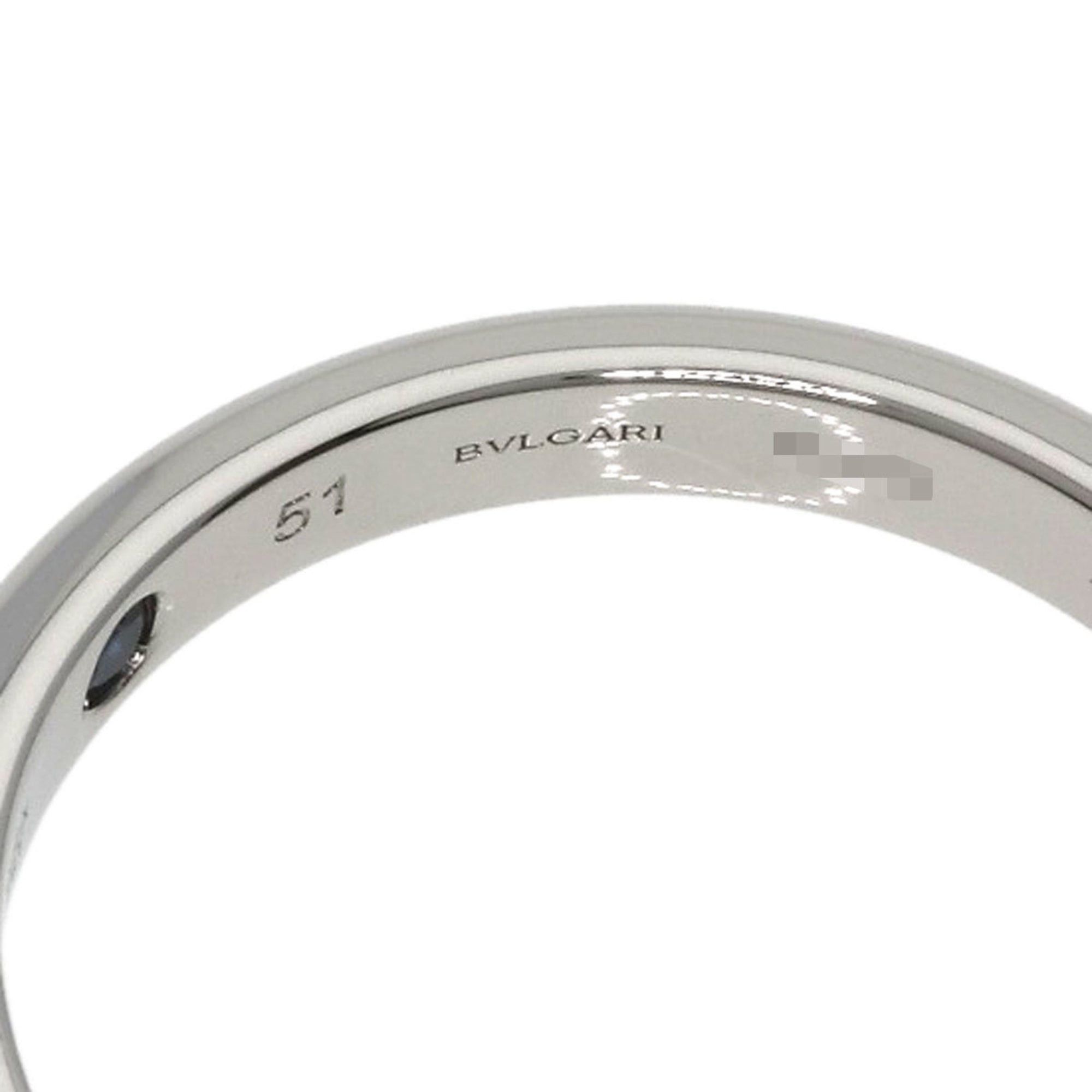 Bvlgari BVLGARI Wedding Inner Sapphire #51 Ring in Platinum PT950 for Women Size ONE SIZE - 6 Thumbnail