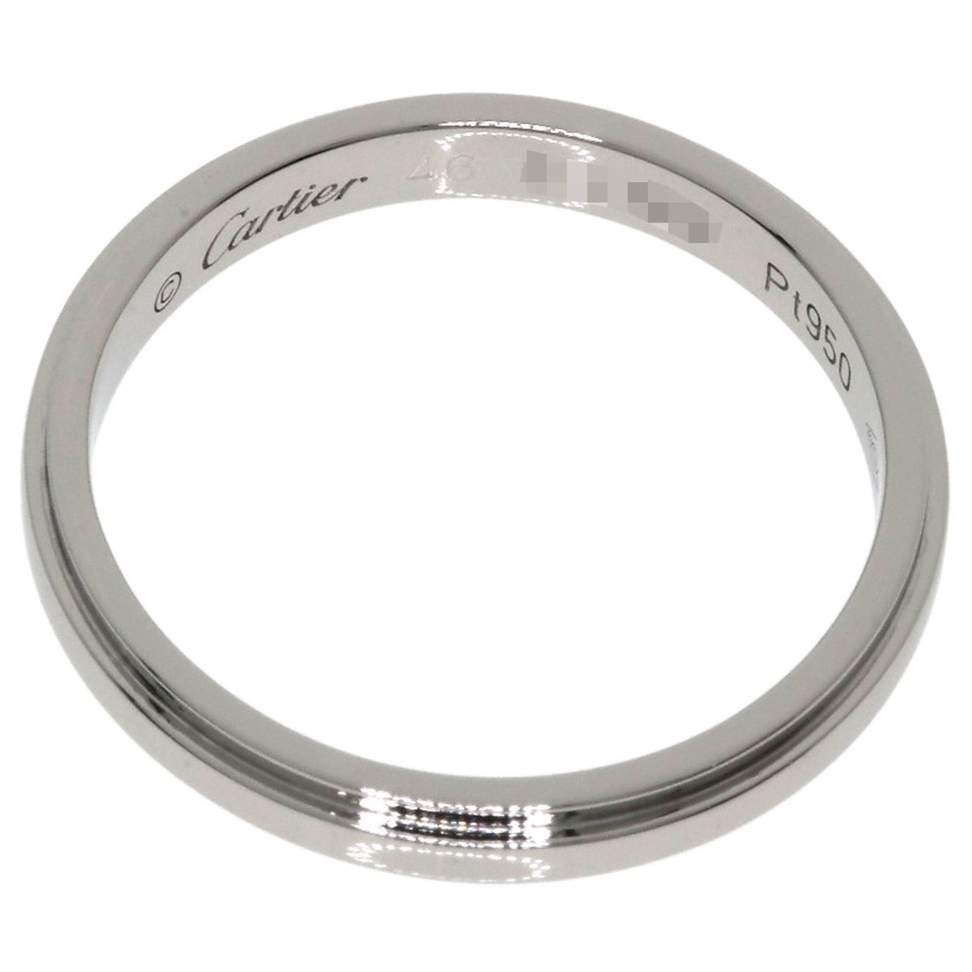 Cartier Cartier D'Amour Wedding #46 Ring in Platinum PT950 for Women Size ONE SIZE - 4 Thumbnail