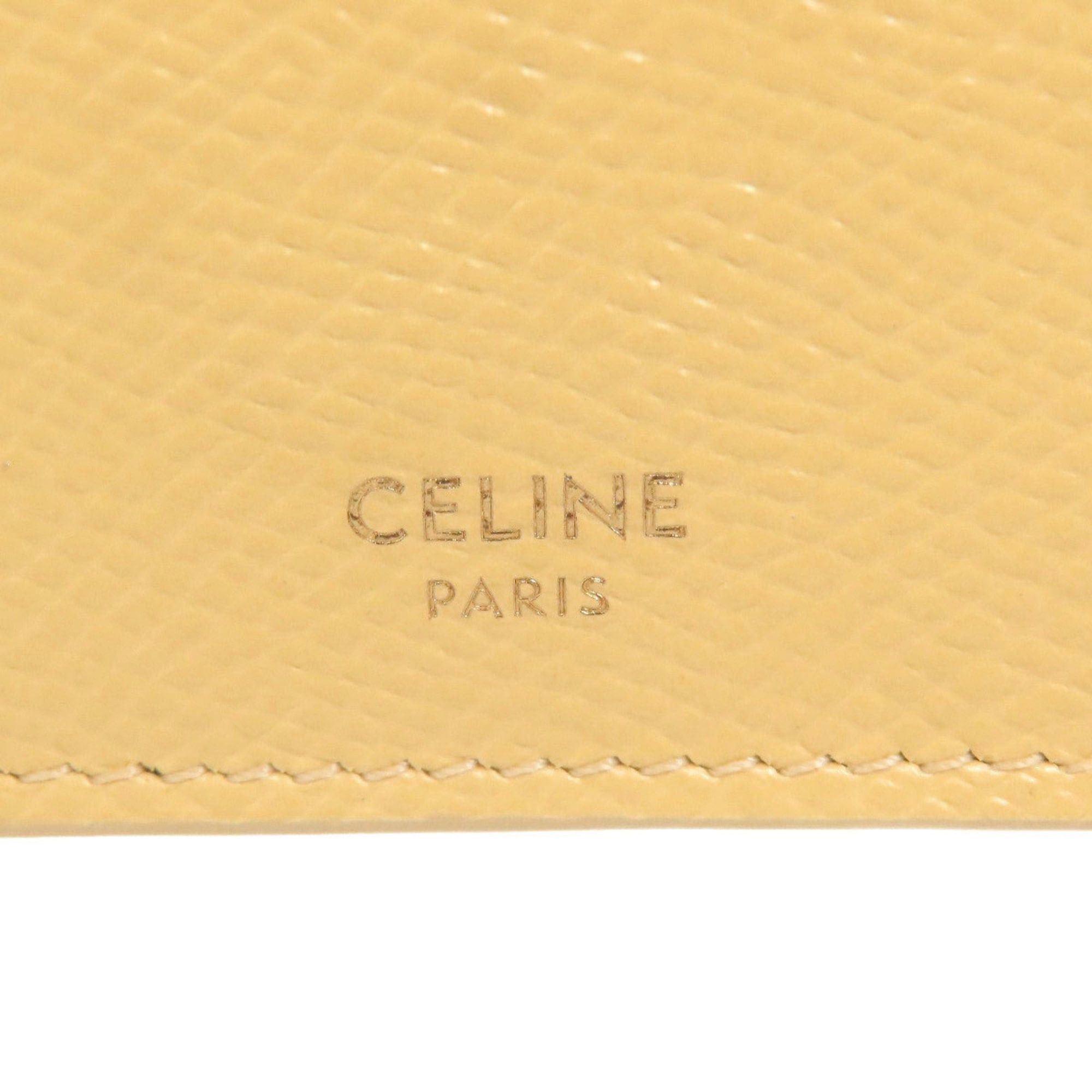 Celine Celine Tri-fold Compact Wallet Bi-fold (with Coin Purse) Leather Women's CELINE Size ONE SIZE - 8 Thumbnail