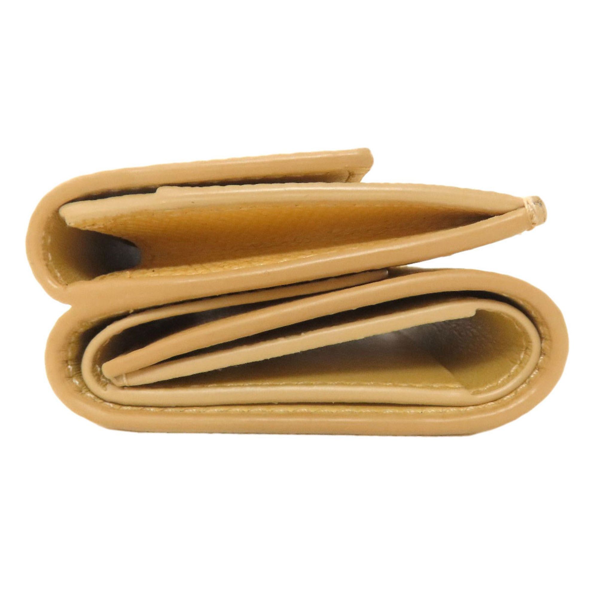 Celine Celine Tri-fold Compact Wallet Bi-fold (with Coin Purse) Leather Women's CELINE Size ONE SIZE - 3 Thumbnail