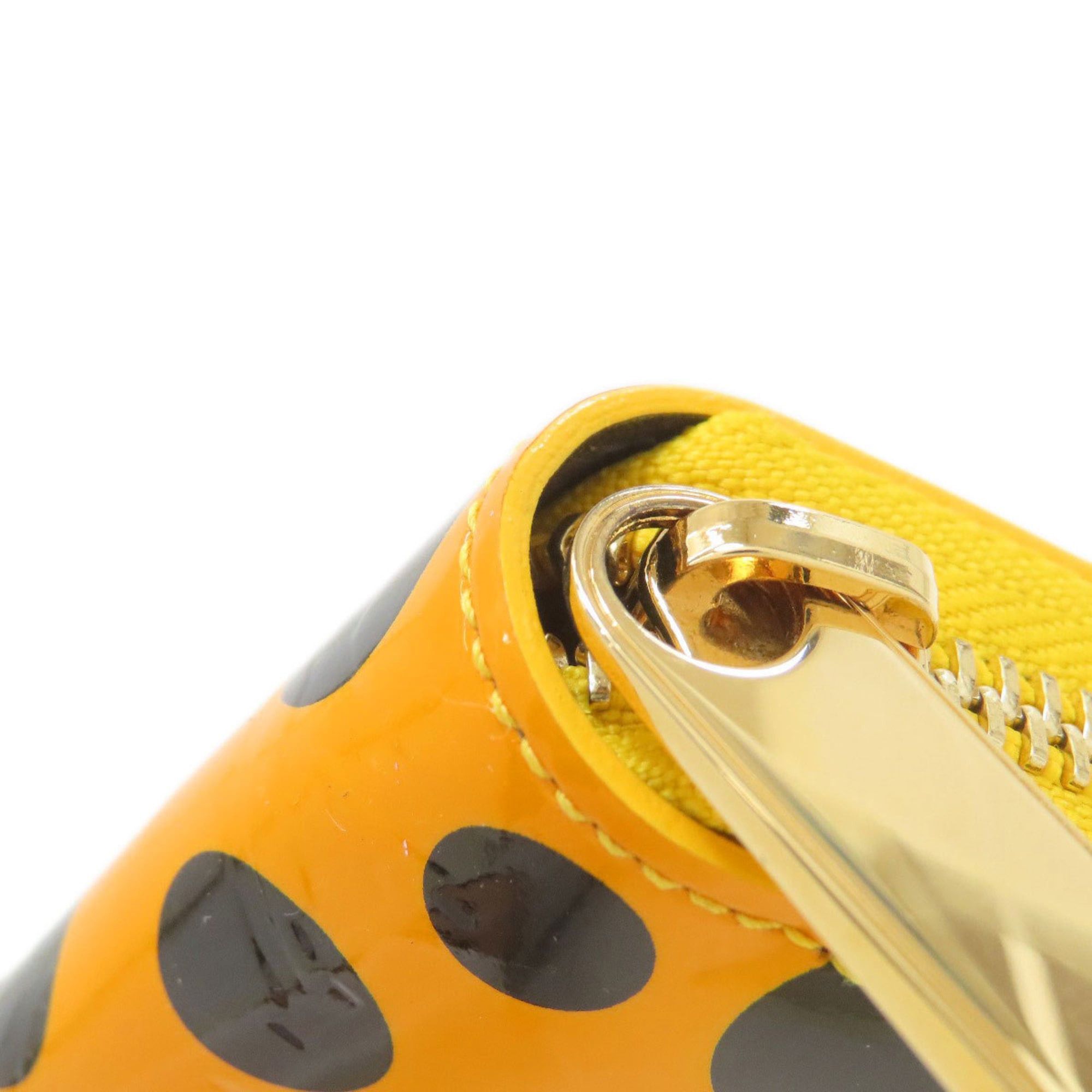 Louis Vuitton Louis Vuitton M91571 Zippy Wallet, Yayoi Kusama Dot Infinity Long Wallet (with Coin Purse), Vernis, Women's, LOUIS VUITTON Size ONE SIZE - 15 Thumbnail