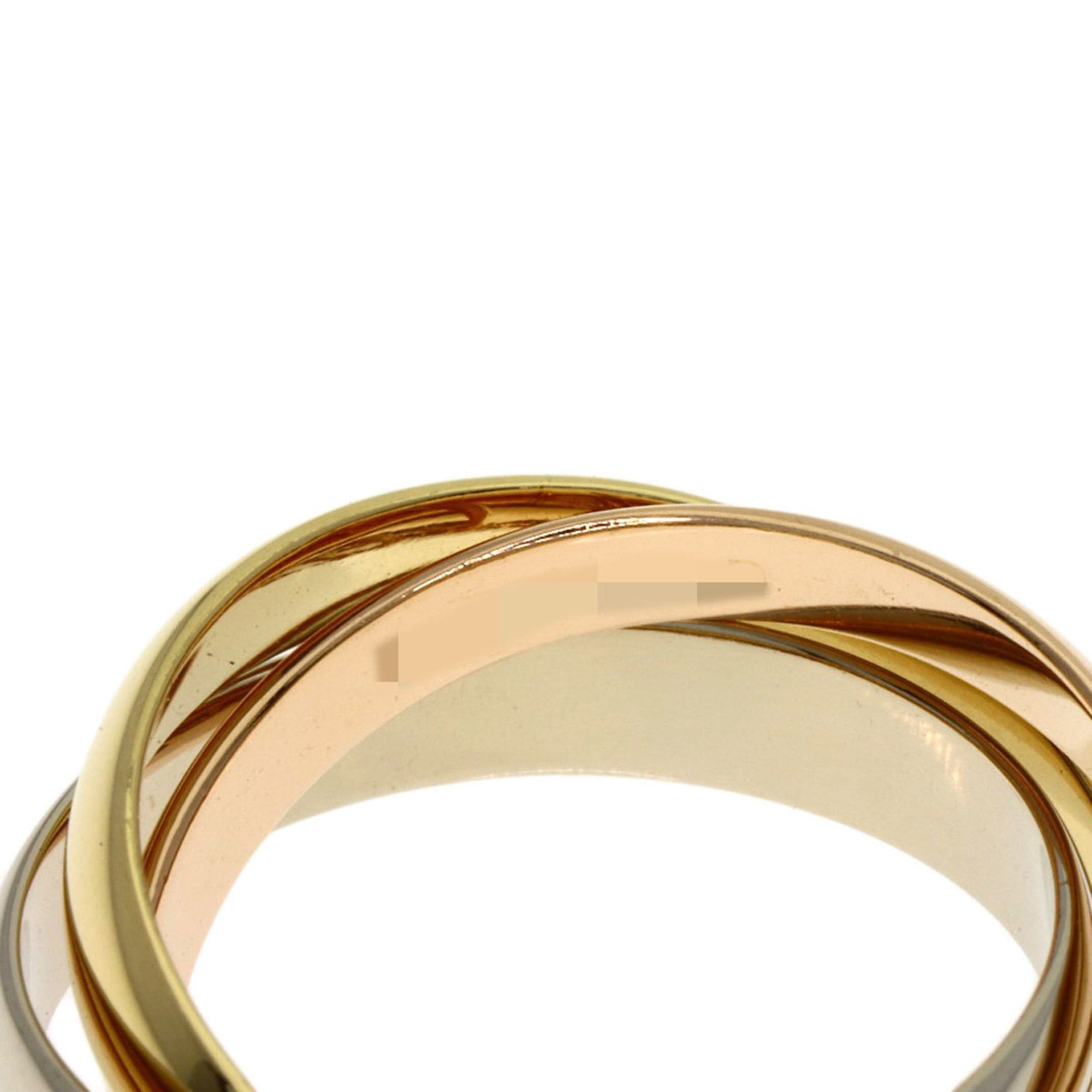 Cartier Cartier Trinity #48 Ring, 18K Yellow Gold/18KPG/18KWG, Women's Size ONE SIZE - 7 Thumbnail