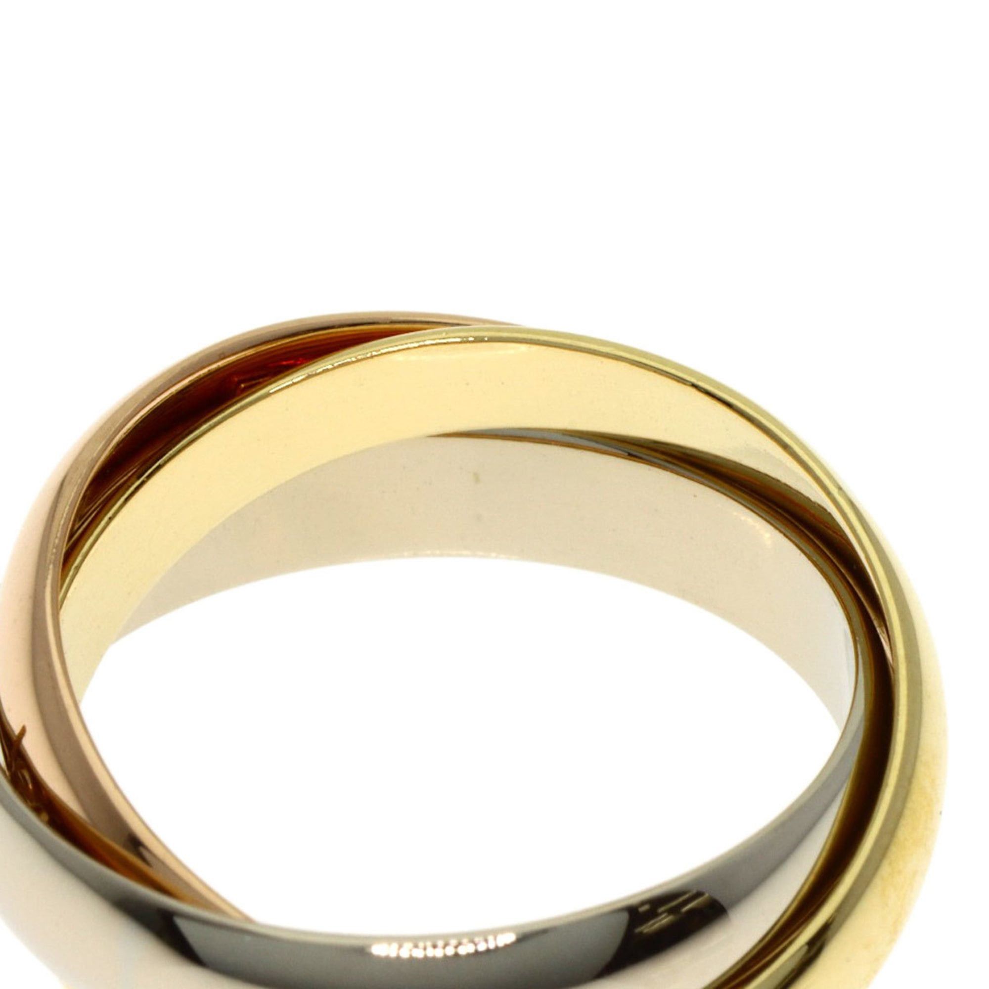 Cartier Cartier Trinity #48 Ring, 18K Yellow Gold/18KPG/18KWG, Women's Size ONE SIZE - 6 Thumbnail