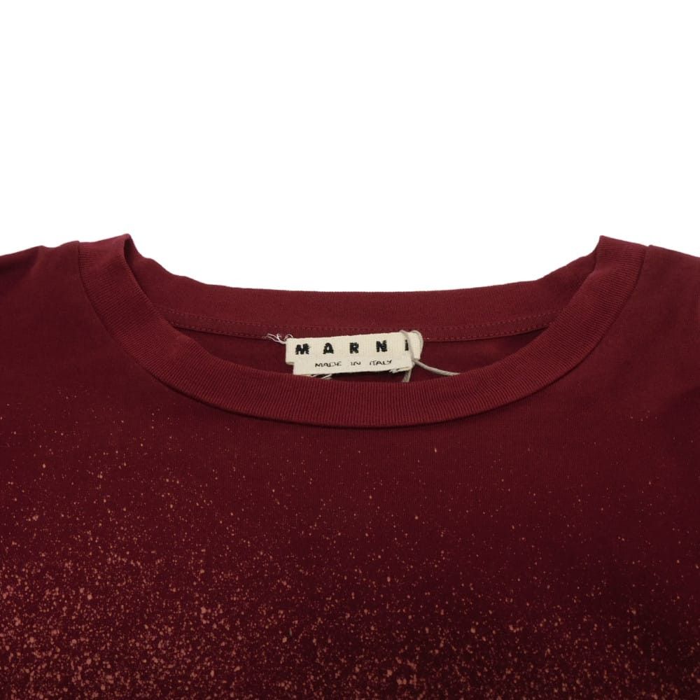 Marni Marni MARNI Graphic Logo Cotton Long Sleeve T Shirt Textile T-Shirts HUMU0169P0 DUTY FREE for USA Size ONE SIZE - 3 Thumbnail