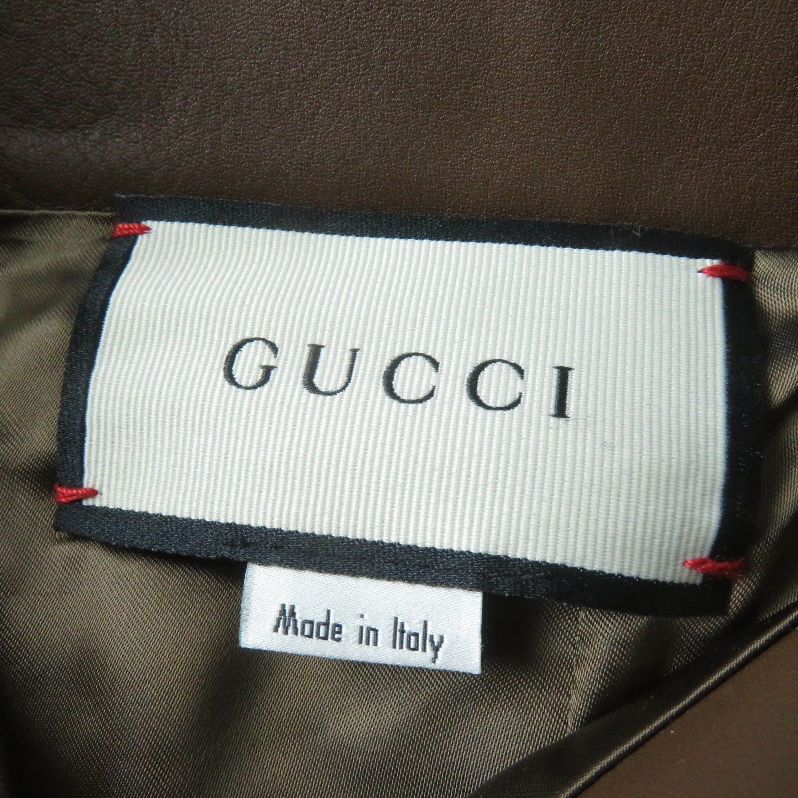 Gucci Gucci Gucci Cowhide Flare Skirt Leather Skirts 626888 DUTY FREE for USA Size ONE SIZE - 7 Thumbnail