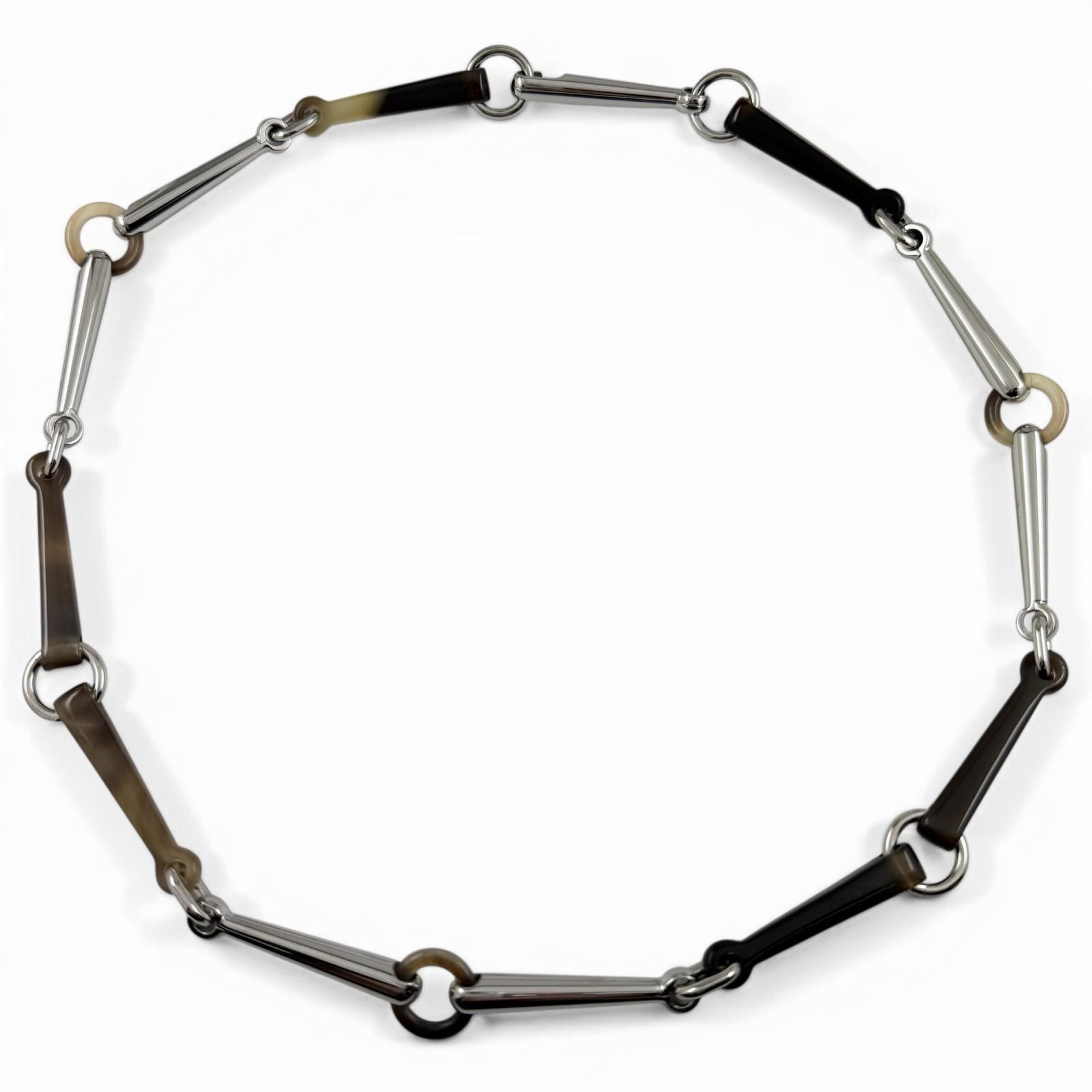 Hermes Hermes Hermes Buffalo Horn Necklace Plant-based Necklace DUTY FREE for USA Size ONE SIZE - 3 Thumbnail