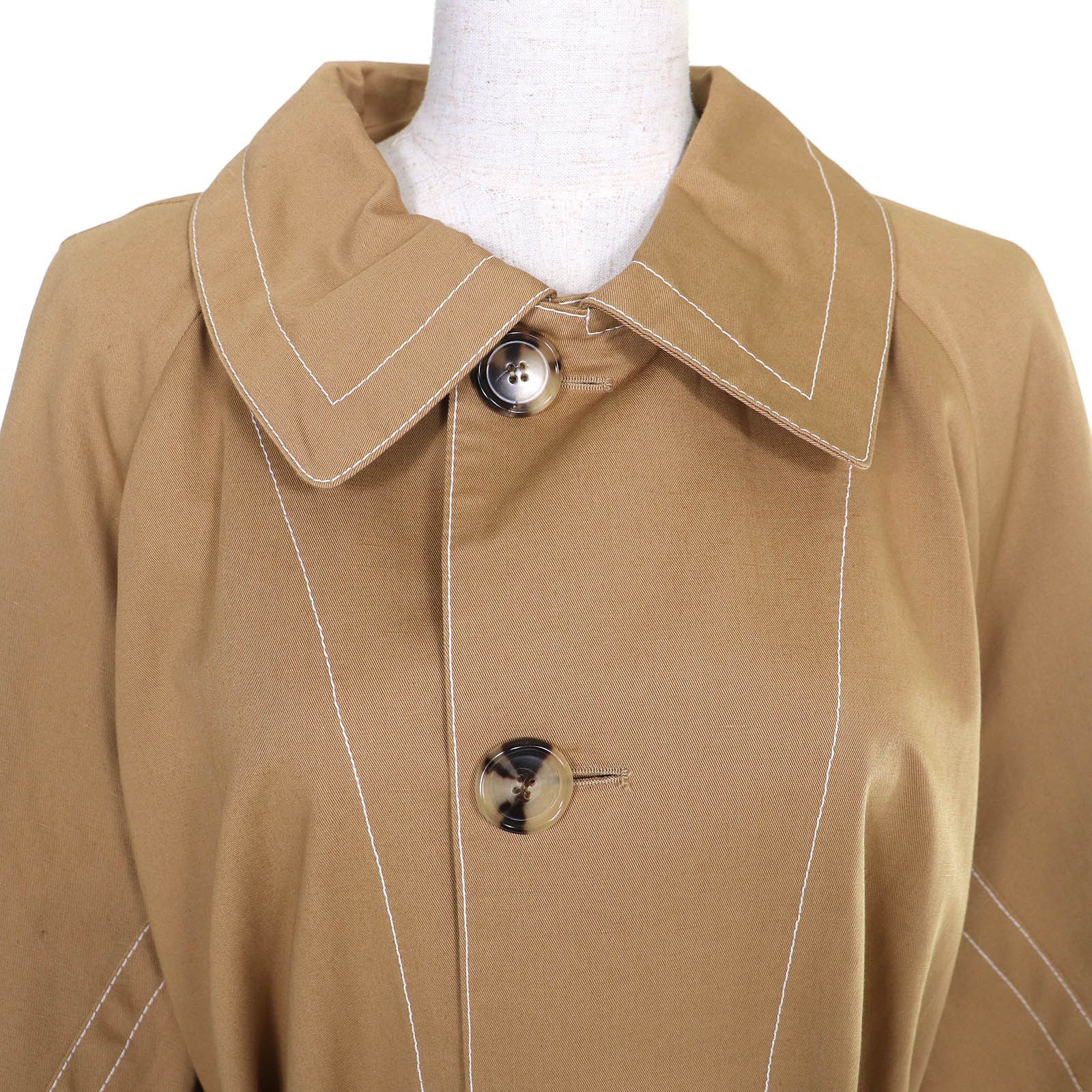 Marni Marni Marni Cotton Linen Coat Textile Outerwear CPMA0091CU DUTY FREE for USA Size ONE SIZE - 4 Thumbnail