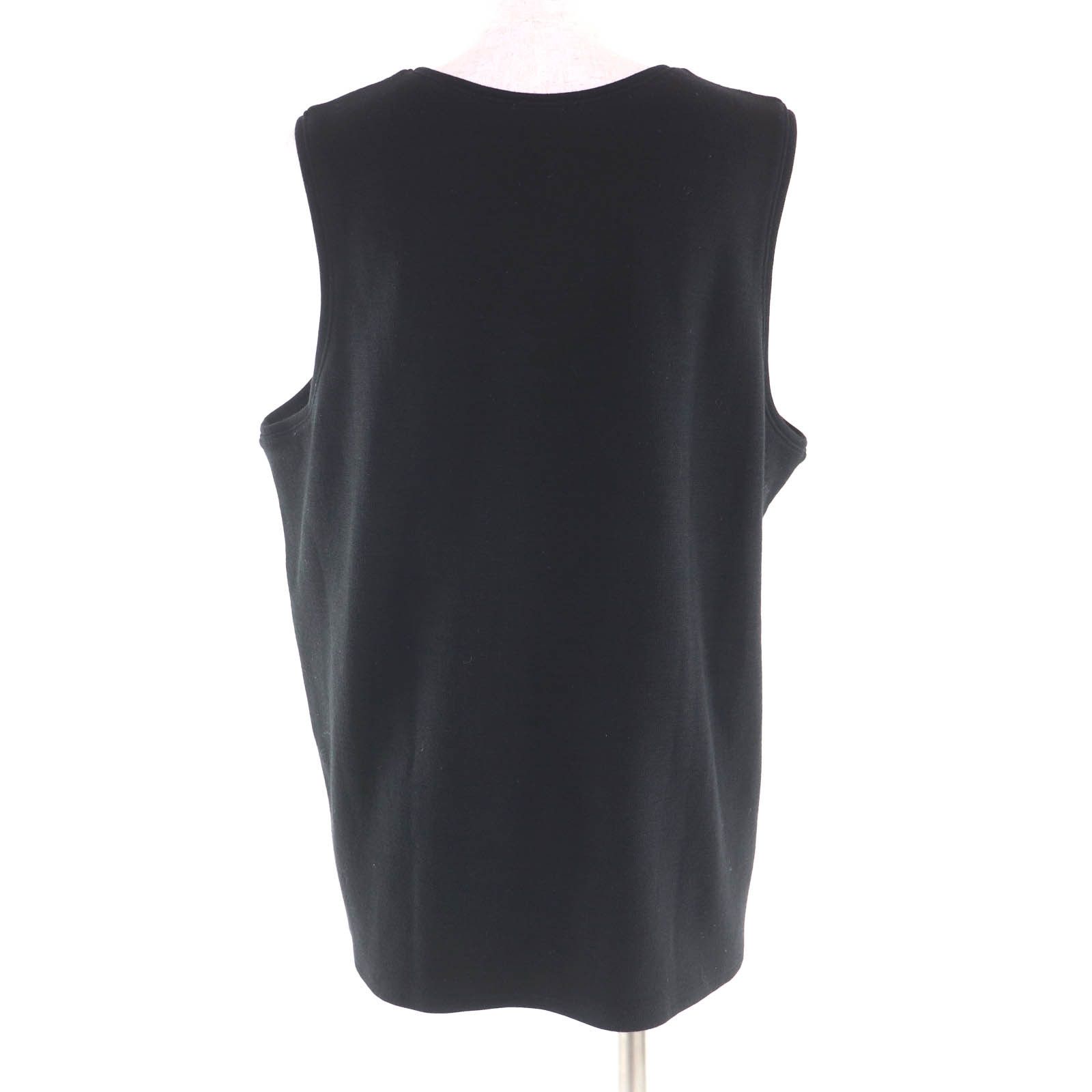 Chanel Chanel Chanel Camellia COCO Wool Tank Top Textile Tops DUTY FREE for USA Size ONE SIZE - 3 Thumbnail