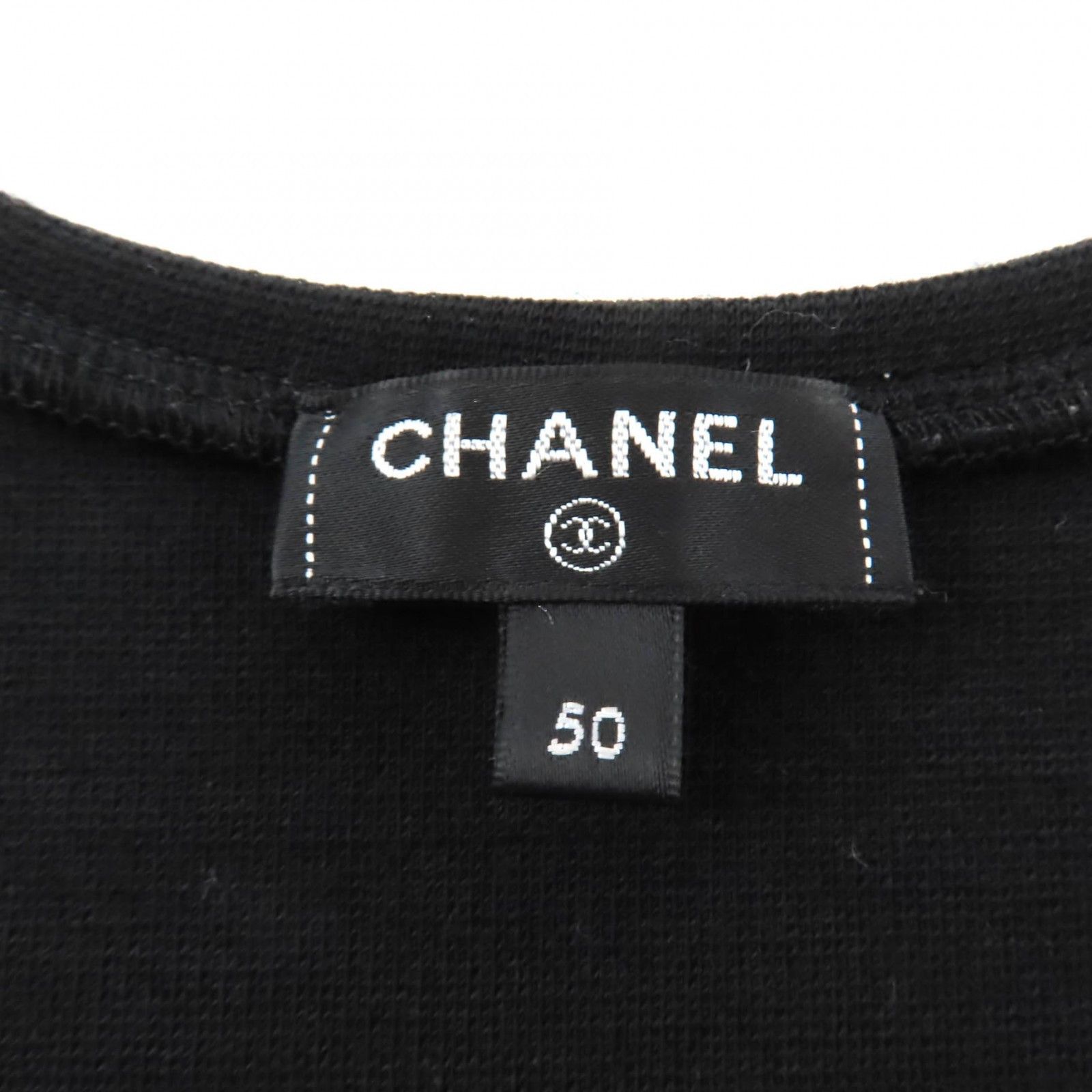 Chanel Chanel Chanel Camellia COCO Wool Tank Top Textile Tops DUTY FREE for USA Size ONE SIZE - 6 Thumbnail