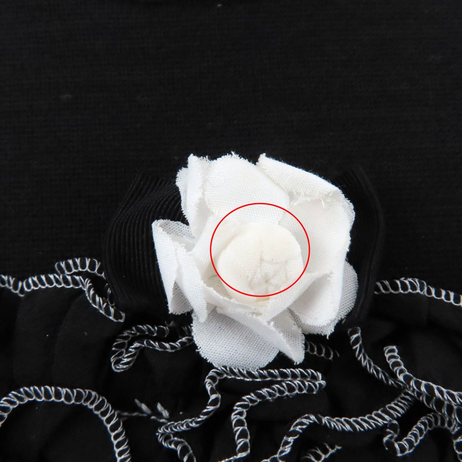 Chanel Chanel Chanel Camellia COCO Wool Tank Top Textile Tops DUTY FREE for USA Size ONE SIZE - 9 Thumbnail
