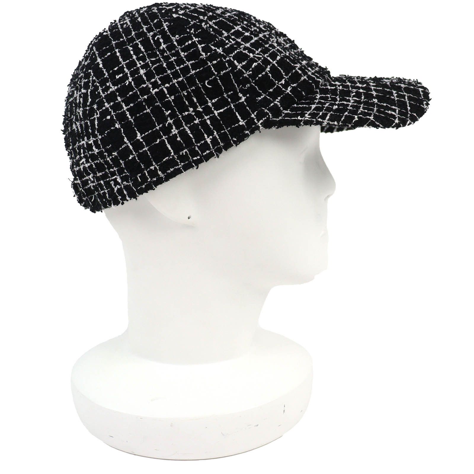 Chanel Chanel Chanel Tweed Baseball Cap Textile Hats DUTY FREE for USA Size ONE SIZE - 3 Thumbnail