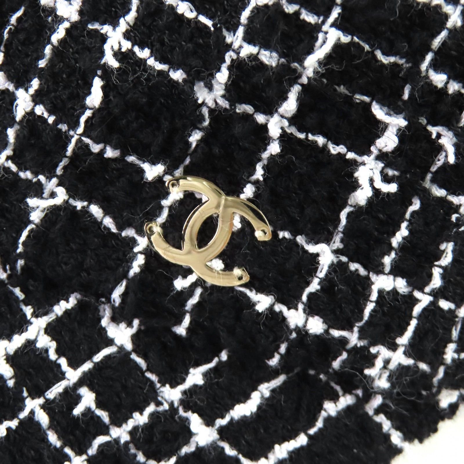 Chanel Chanel Chanel Tweed Baseball Cap Textile Hats DUTY FREE for USA Size ONE SIZE - 6 Thumbnail