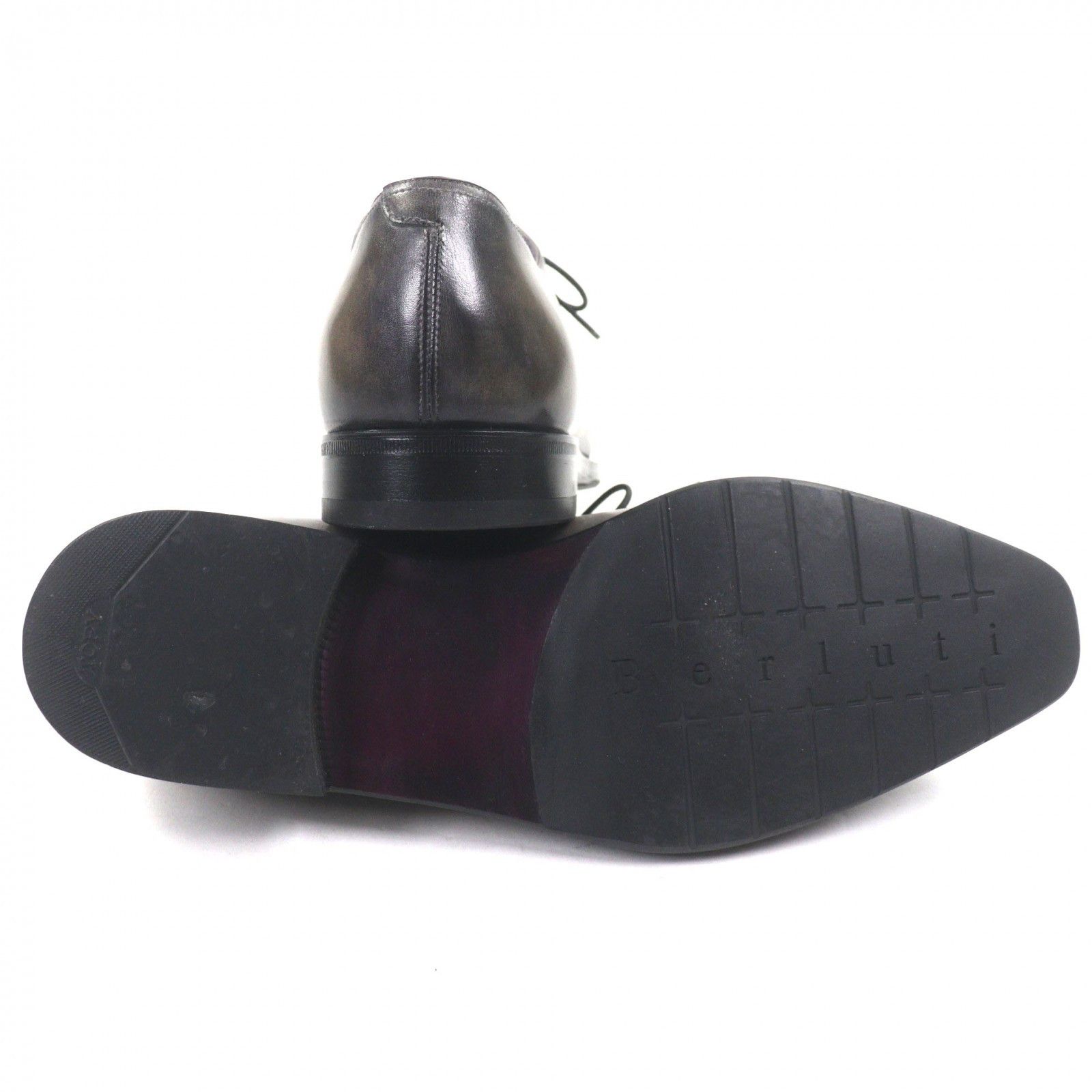 Berluti Berluti Berluti Alessandro Leather Shoes Leather Shoes DUTY FREE for USA Size ONE SIZE - 4 Thumbnail