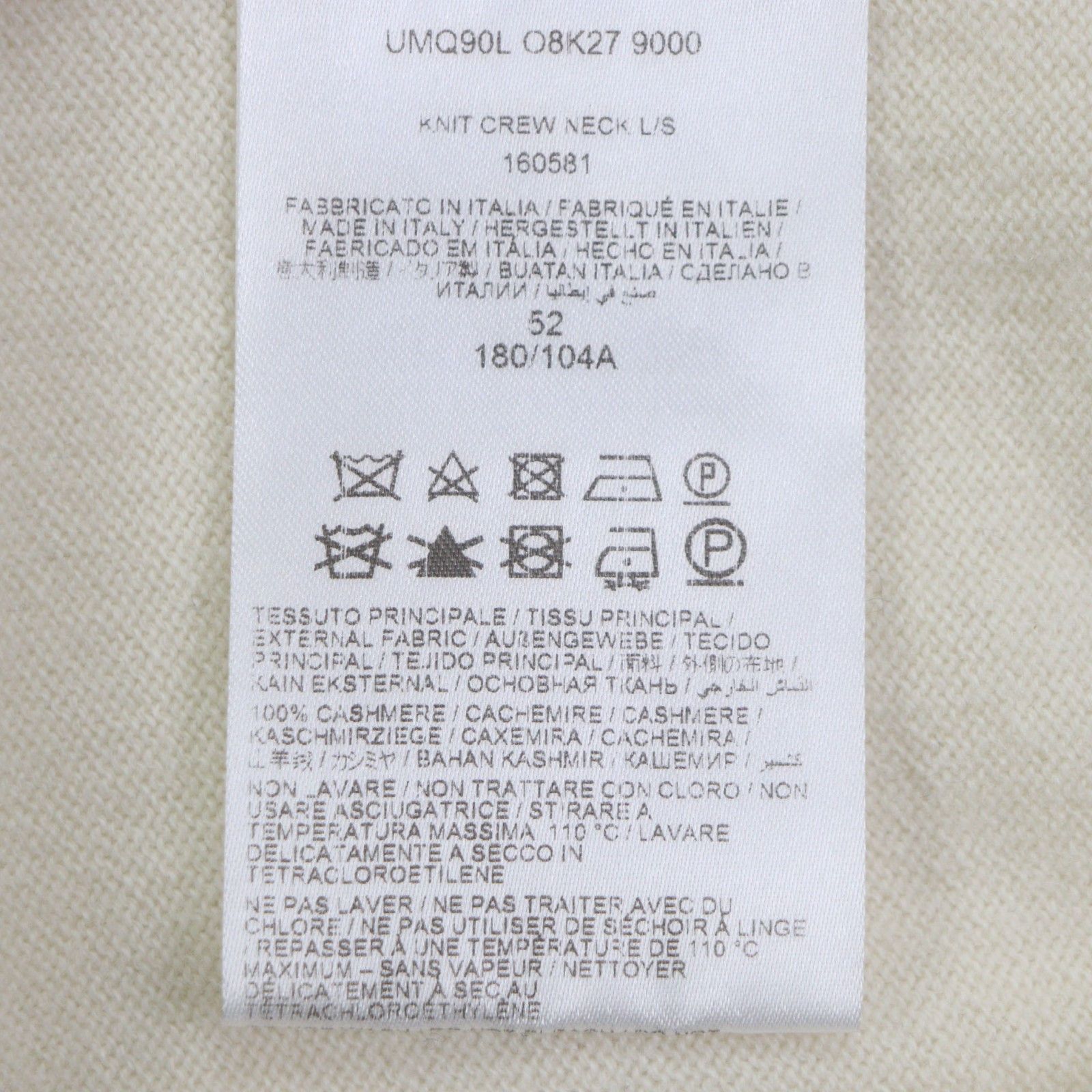 Other Other Brioni Cashmere Sweater Textile Tops DUTY FREE for USA Size ONE SIZE - 6 Thumbnail