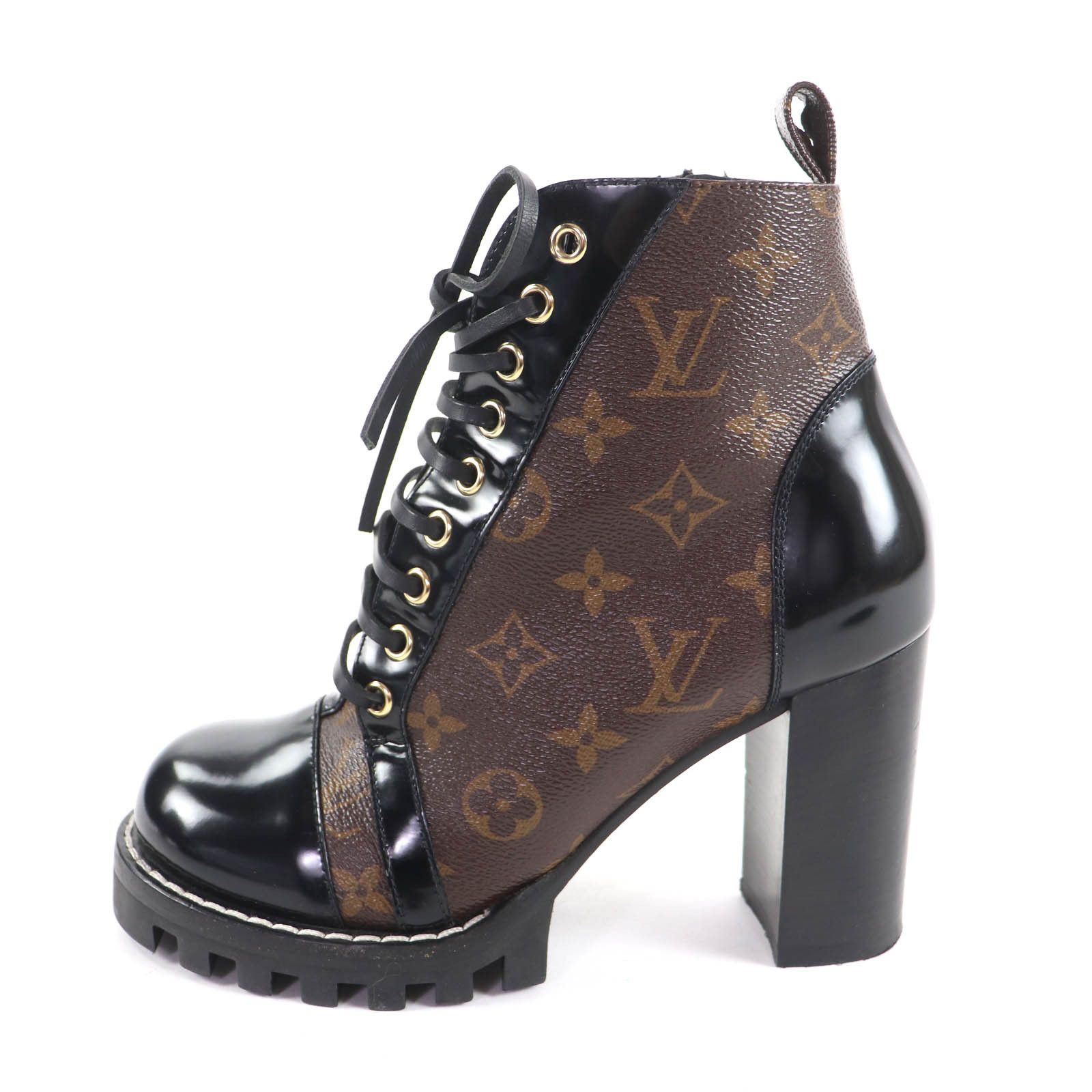 Louis Vuitton Louis Vuitton Louis Vuitton Star Trail Monogram Boots Textile Shoes DUTY FREE for USA Size ONE SIZE - 5 Thumbnail