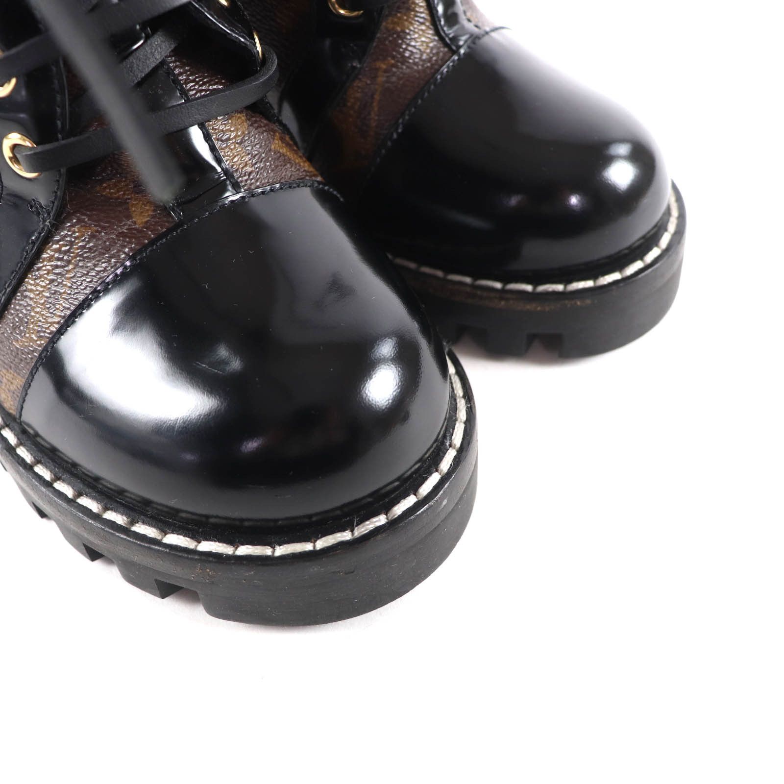 Louis Vuitton Louis Vuitton Louis Vuitton Star Trail Monogram Boots Textile Shoes DUTY FREE for USA Size ONE SIZE - 8 Thumbnail