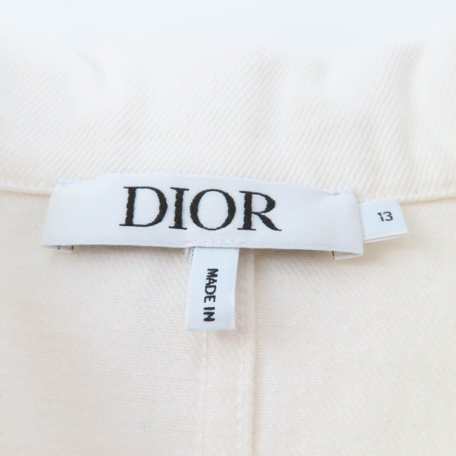 Dior Dior Dior Cotton One Piece Textile Dresses 5WBM12DRSB DUTY FREE for USA Size ONE SIZE - 7 Thumbnail
