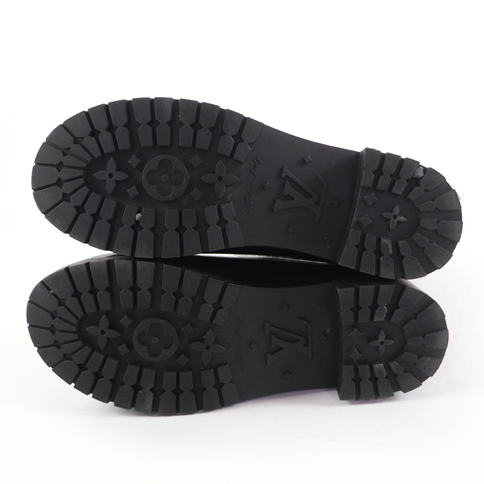 Louis Vuitton Louis Vuitton Louis Vuitton Monogram Rubber Boots Plastic / Synthetic Shoes DUTY FREE for USA Size ONE SIZE - 6 Thumbnail