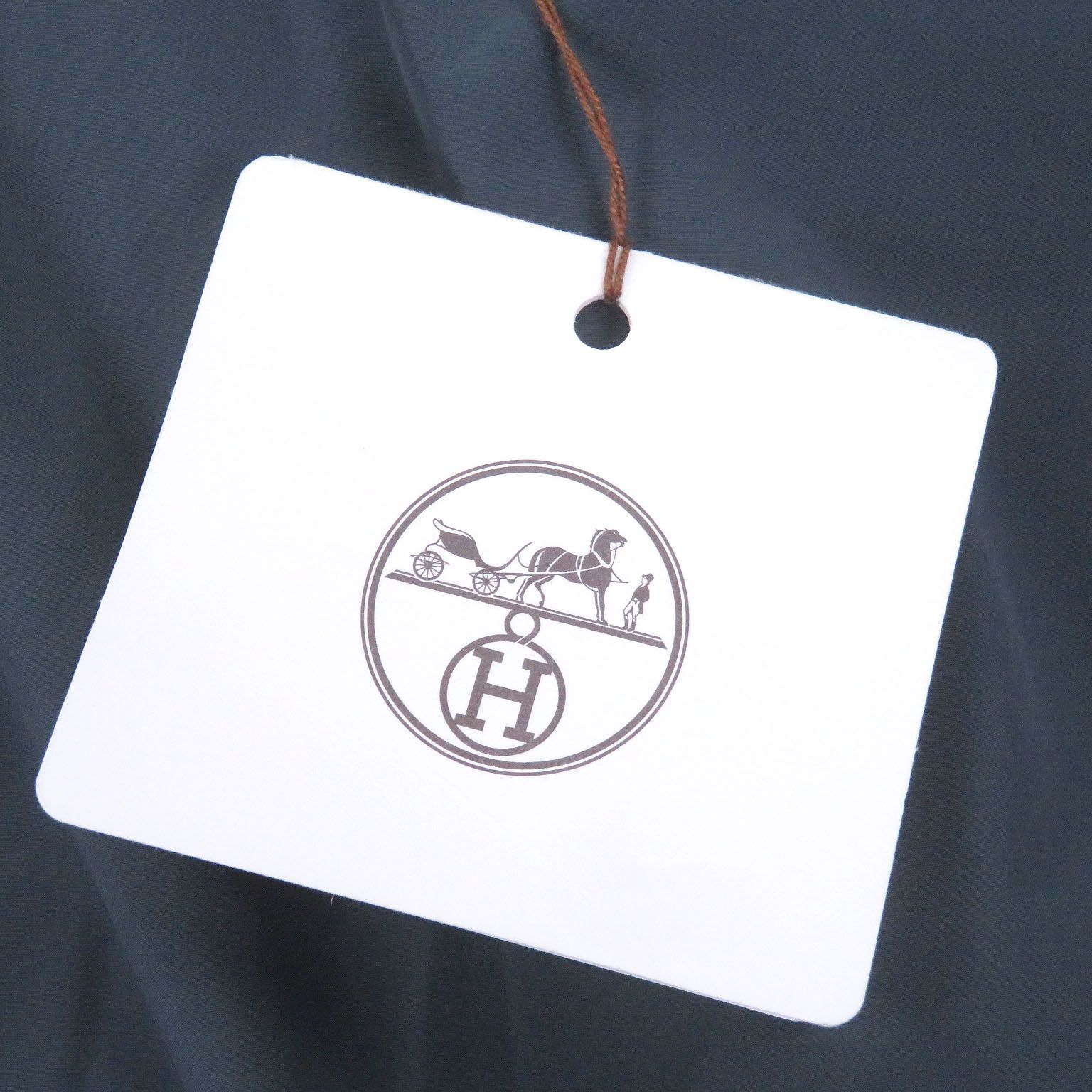 Hermes Hermes Hermes Zip-Up Nylon Jacket Textile Outerwear DUTY FREE for USA Size ONE SIZE - 12 Thumbnail