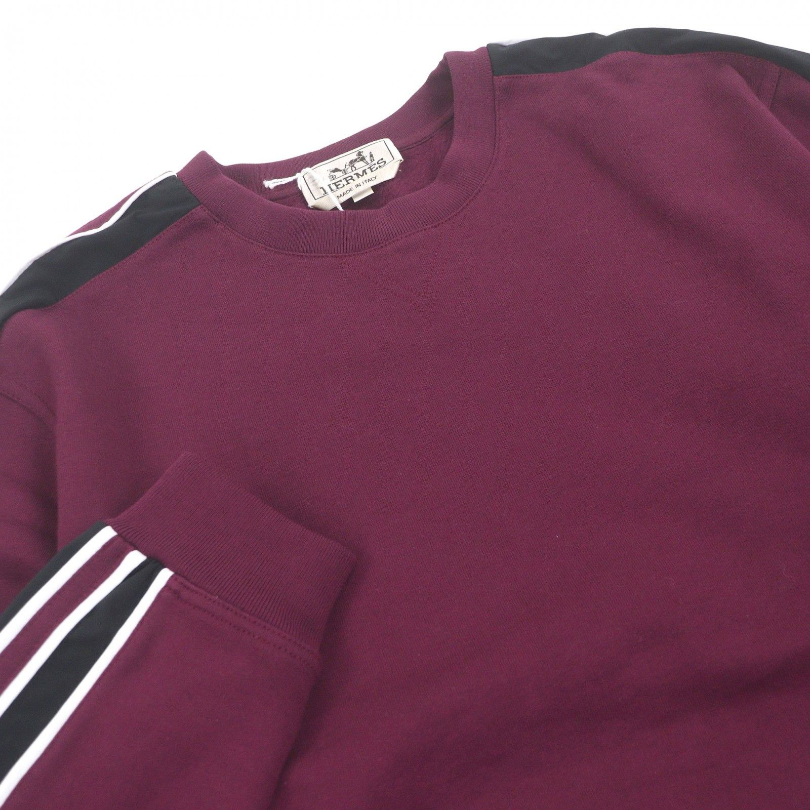 Hermes Hermes Hermes Sweat Run H Side Line Cotton Sweatshirt Textile Sweatshirts & Hoodies DUTY FREE for USA Size ONE SIZE - 2 Thumbnail