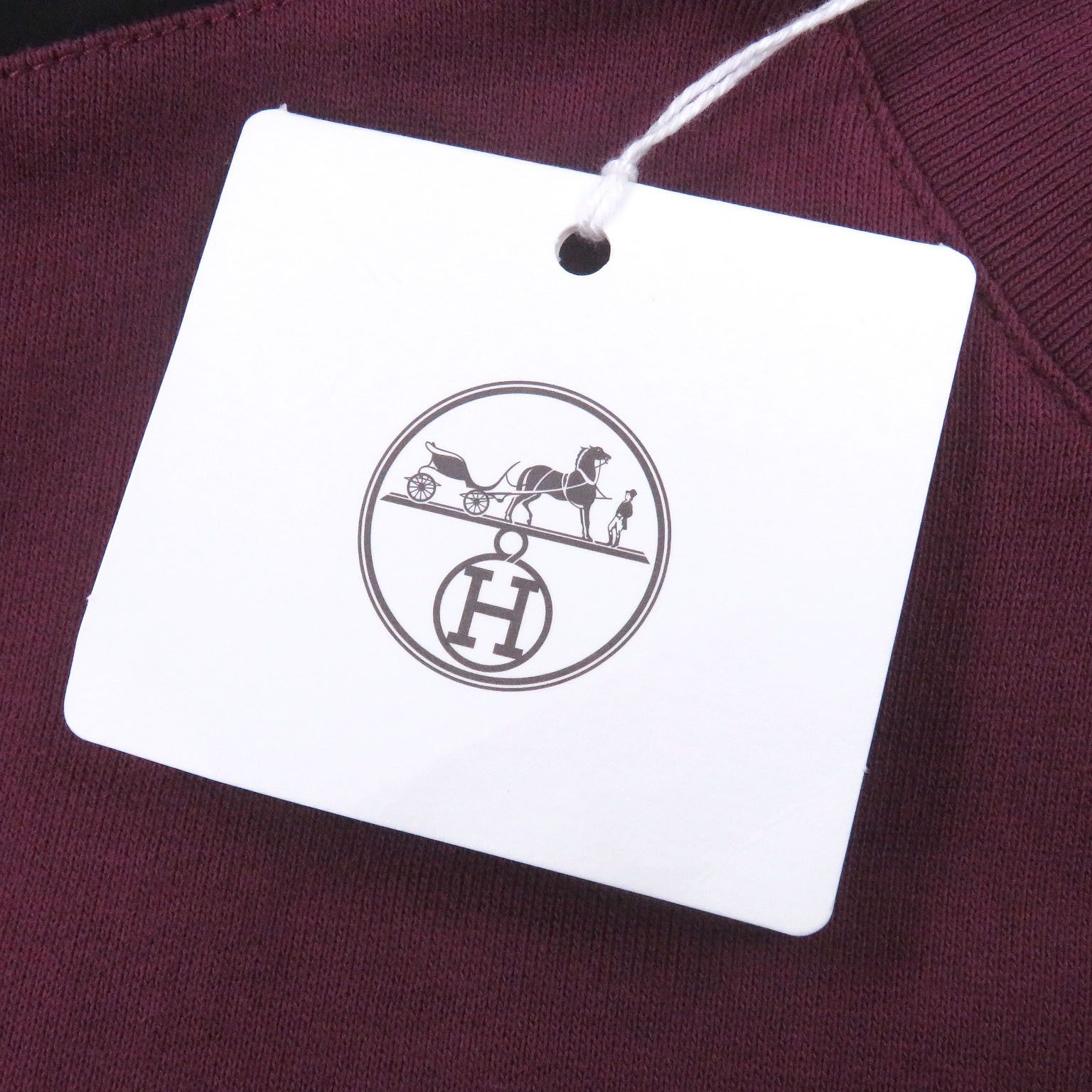 Hermes Hermes Hermes Sweat Run H Side Line Cotton Sweatshirt Textile Sweatshirts & Hoodies DUTY FREE for USA Size ONE SIZE - 8 Thumbnail