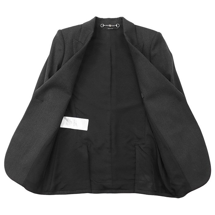 Gucci Gucci Gucci Polyester Wool Tailored Jacket Textile Outerwear DUTY FREE for USA Size ONE SIZE - 9 Thumbnail