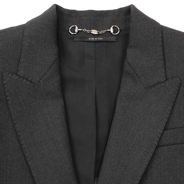 Gucci Gucci Gucci Polyester Wool Tailored Jacket Textile Outerwear DUTY FREE for USA Size ONE SIZE - 11 Thumbnail