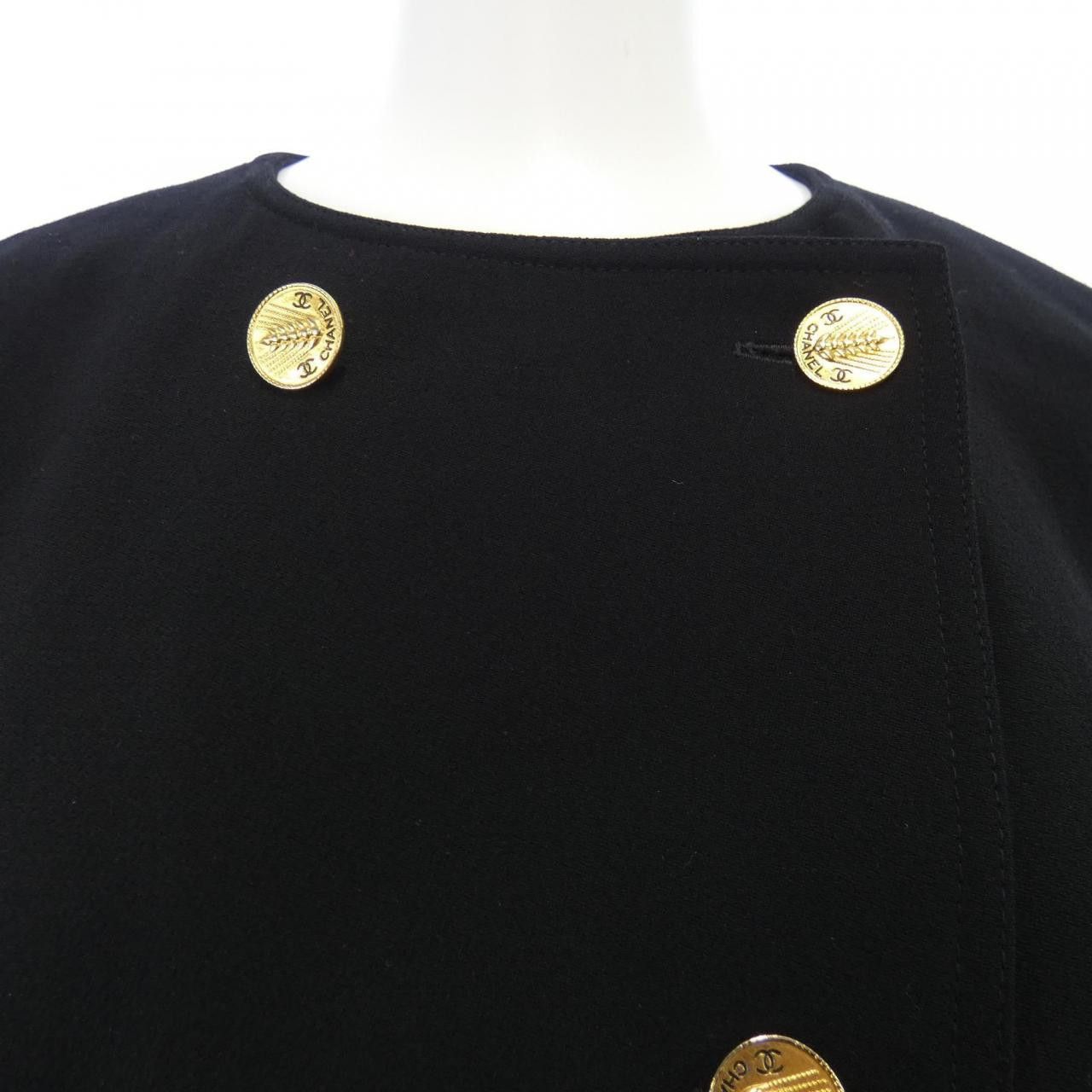 Chanel Chanel Chanel Collarless Jacket Textile Outerwear 20679 DUTY FREE for USA Size ONE SIZE - 5 Thumbnail