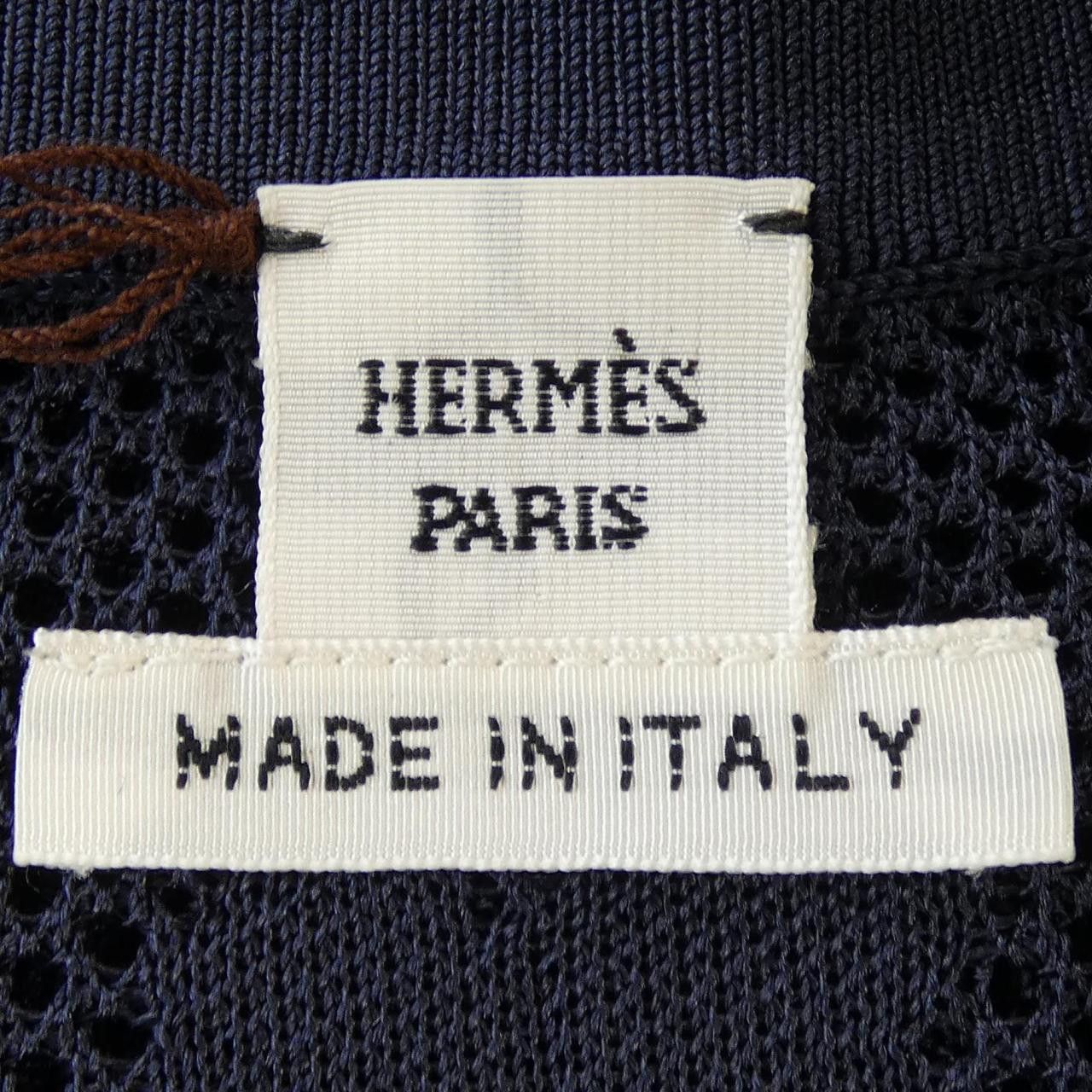 Hermes Hermes Hermes Wool Cardigan Textile Tops DUTY FREE for USA Size ONE SIZE - 4 Thumbnail