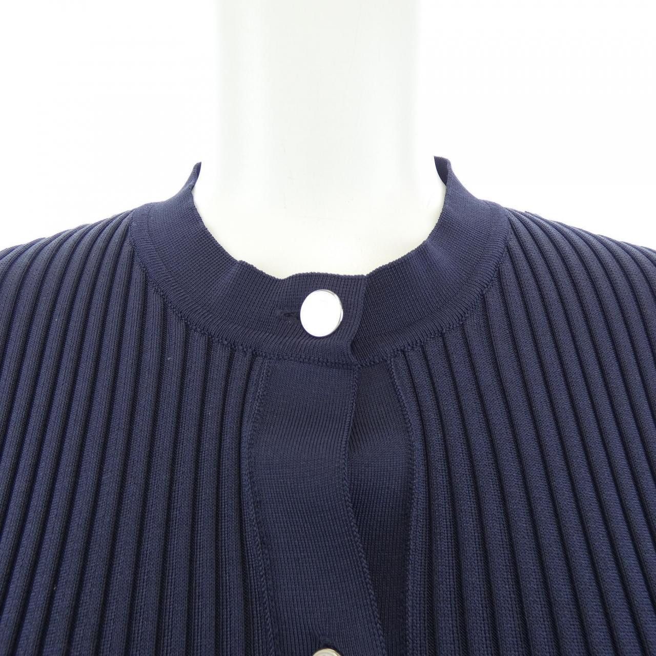 Hermes Hermes Hermes Wool Cardigan Textile Tops DUTY FREE for USA Size ONE SIZE - 5 Thumbnail