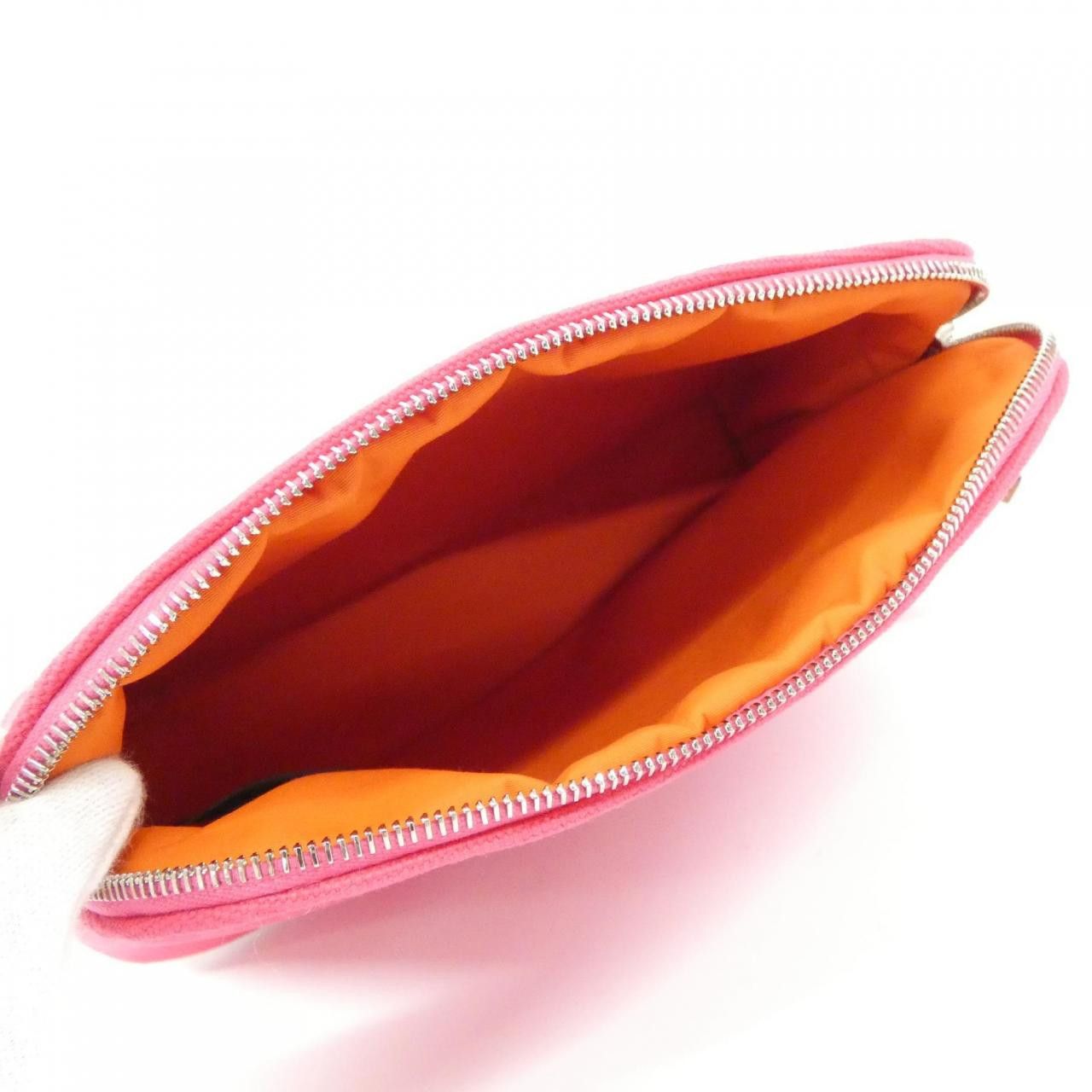 Hermes Hermes Hermes Bolide Mini Canvas Pouch Textile Other DUTY FREE for USA Size ONE SIZE - 5 Thumbnail