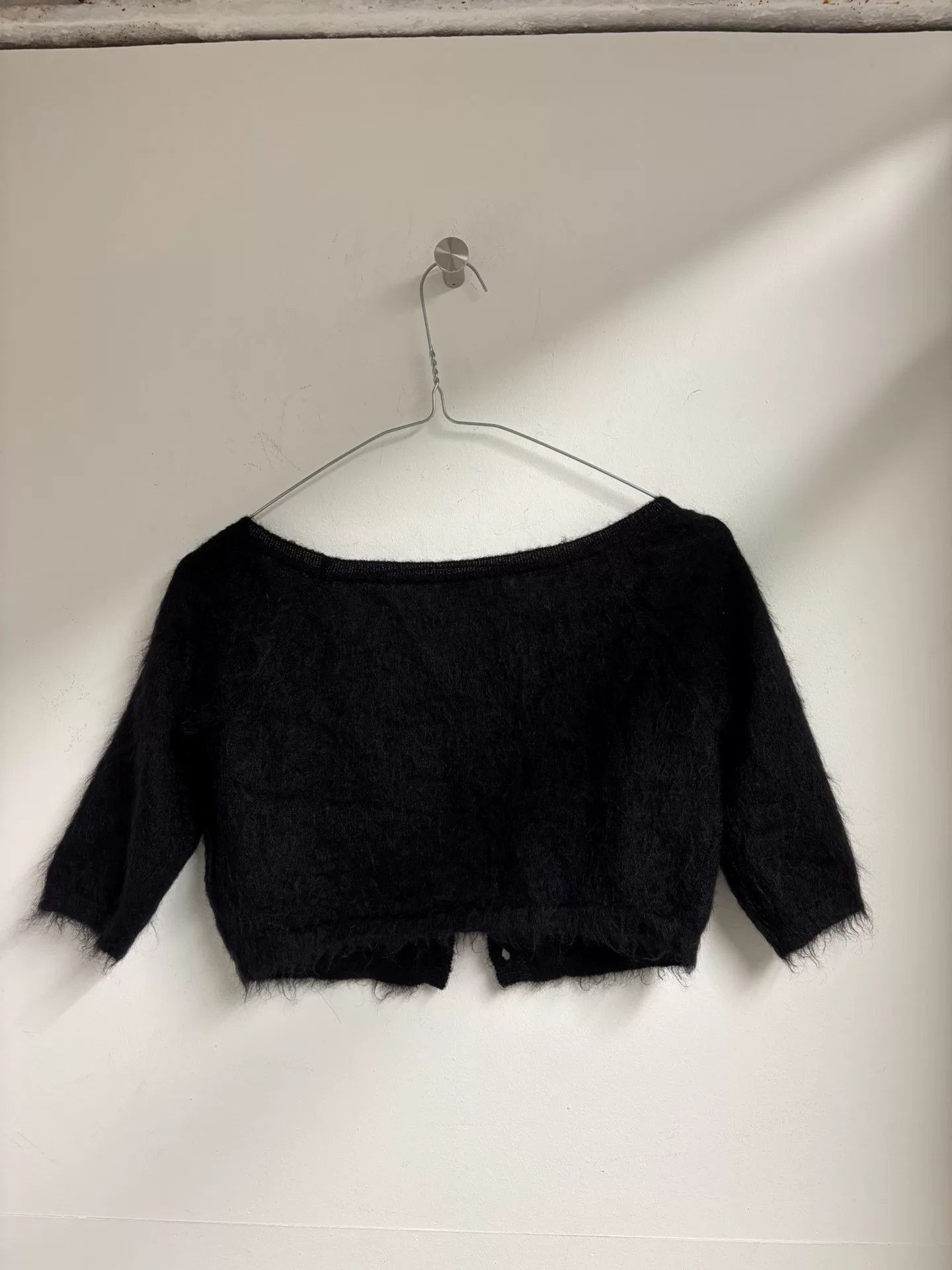 Saint Laurent Paris Saint Laurent Cropped Button Cardigan Size M / US 6-8 / IT 42-44 - 2 Thumbnail
