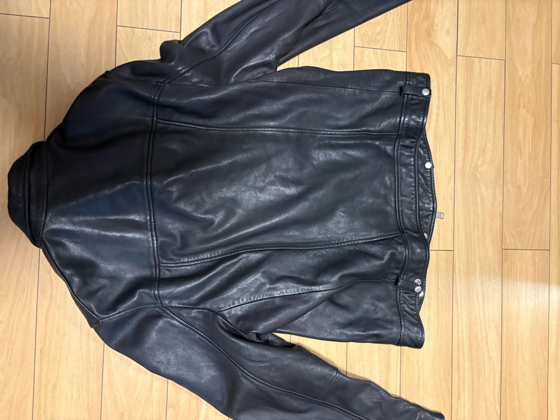 Allsaints ALLSA INTS Men's Lambskin Biker Jacket Size US M / EU 48-50 / 2 - 4 Thumbnail