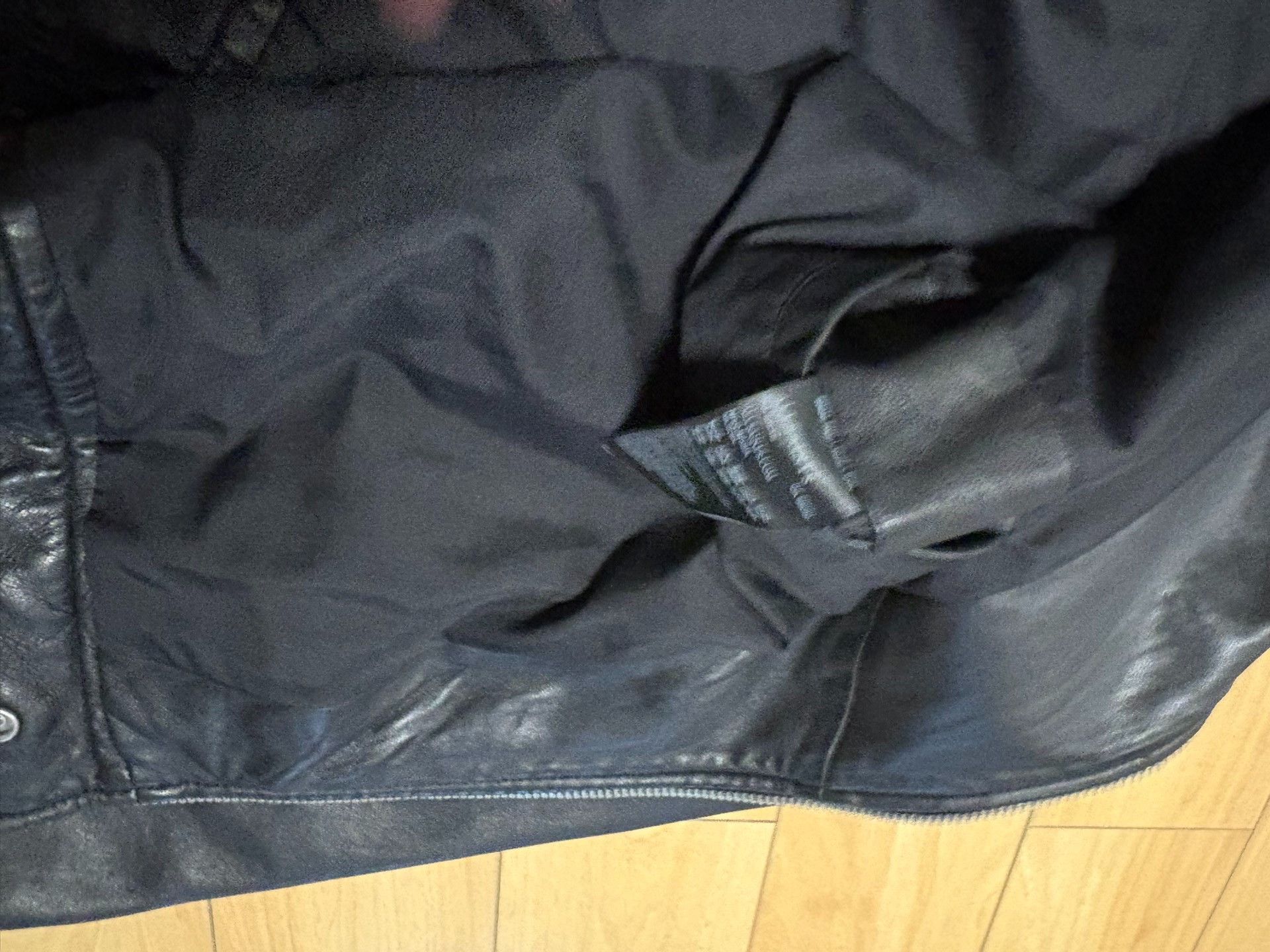 Allsaints ALLSA INTS Men's Lambskin Biker Jacket Size US M / EU 48-50 / 2 - 5 Thumbnail