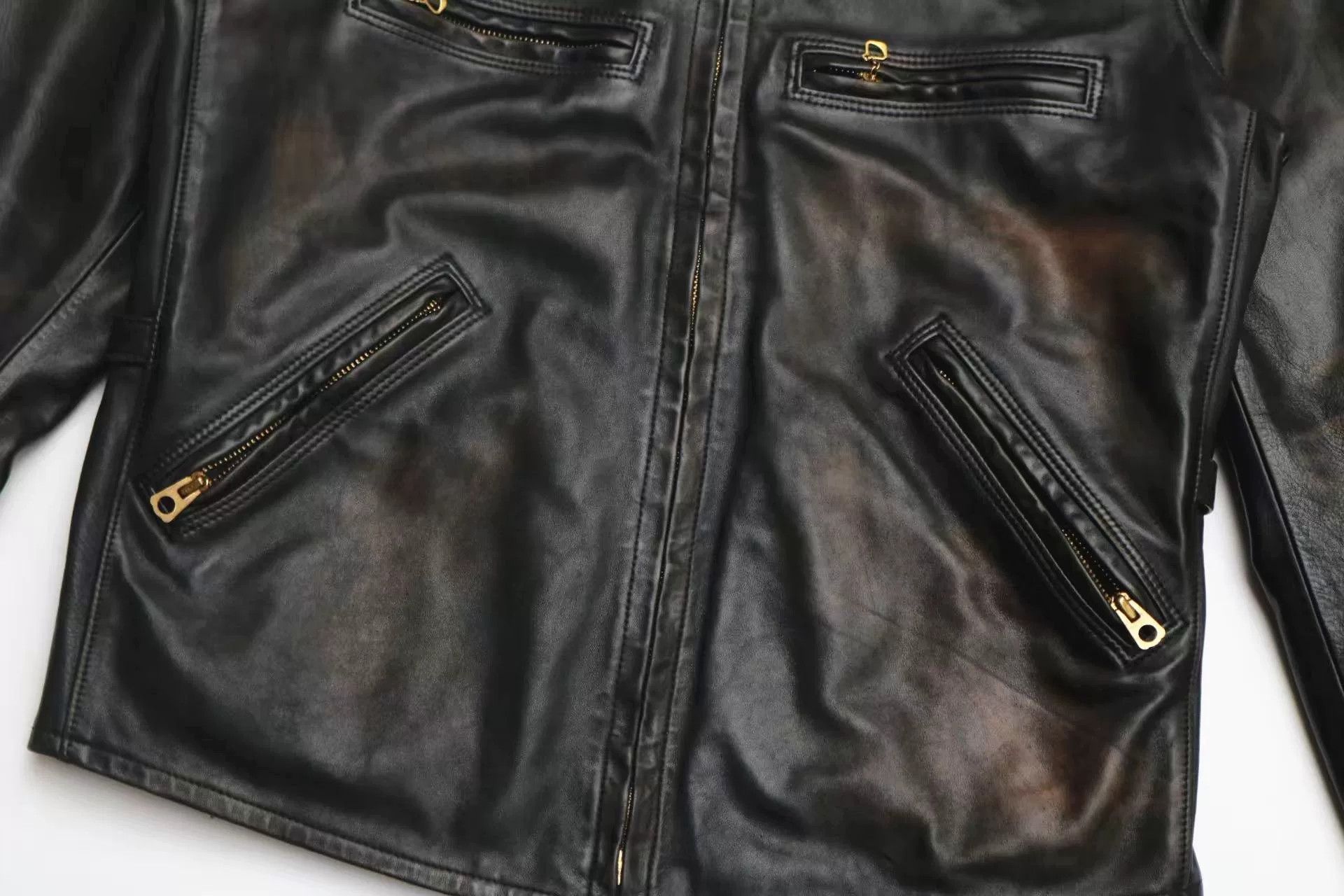 RRL Ralph Lauren RRL 2017 Chain Horsehide J100 Jacket Size US M / EU 48-50 / 2 - 6 Thumbnail