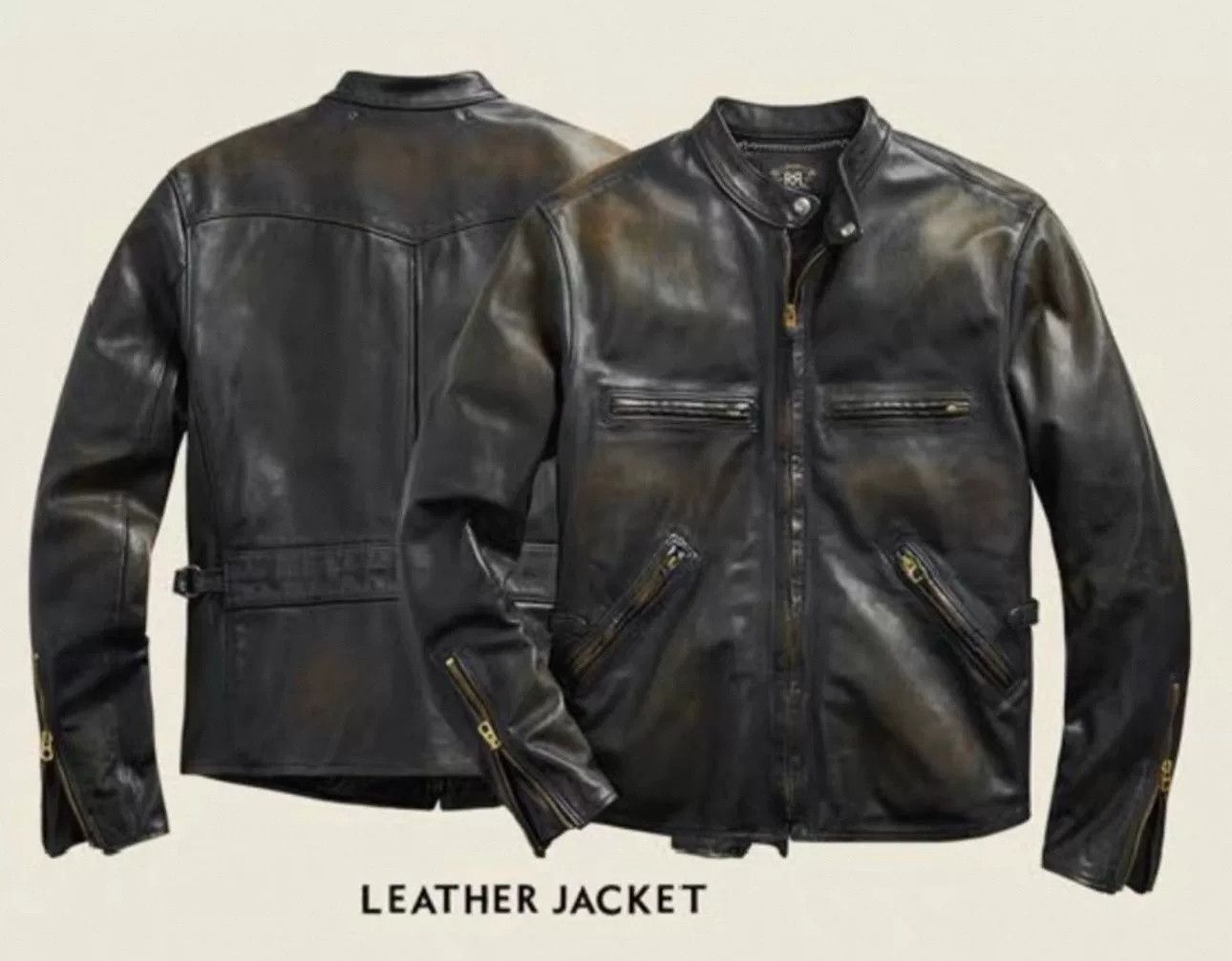 RRL Ralph Lauren RRL 2017 Chain Horsehide J100 Jacket Size US M / EU 48-50 / 2 - 9 Thumbnail