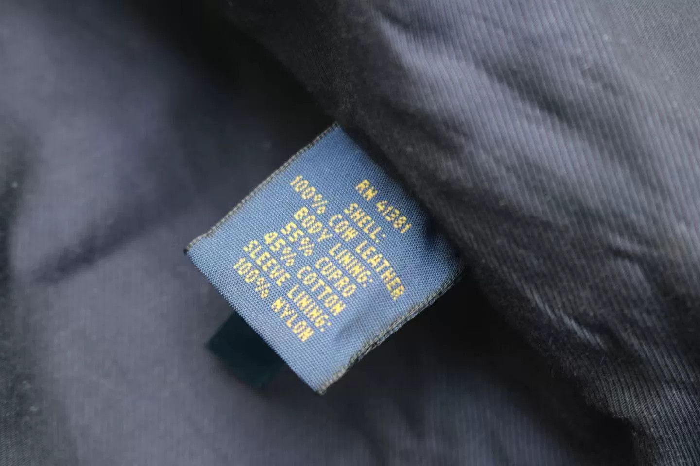 RRL Ralph Lauren RRL Vintage Blue Dyed Leather Shirt Size US M / EU 48-50 / 2 - 8 Thumbnail