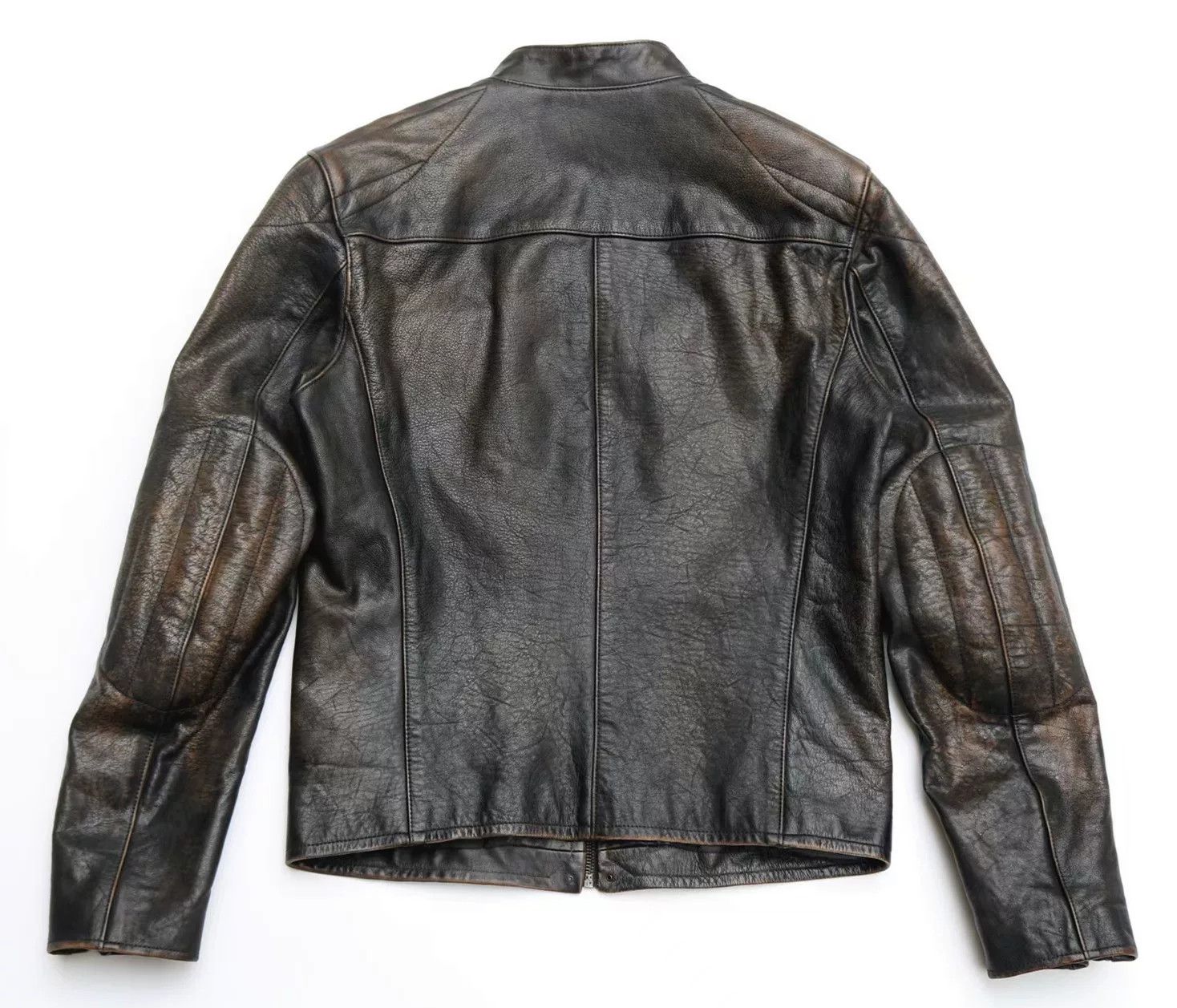 Polo Ralph Lauren Polo Ralph Lauren J100 Leather Jacket Size US M / EU 48-50 / 2 - 2 Thumbnail