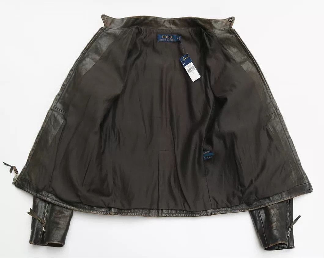 Polo Ralph Lauren Polo Ralph Lauren J100 Leather Jacket Size US M / EU 48-50 / 2 - 3 Thumbnail