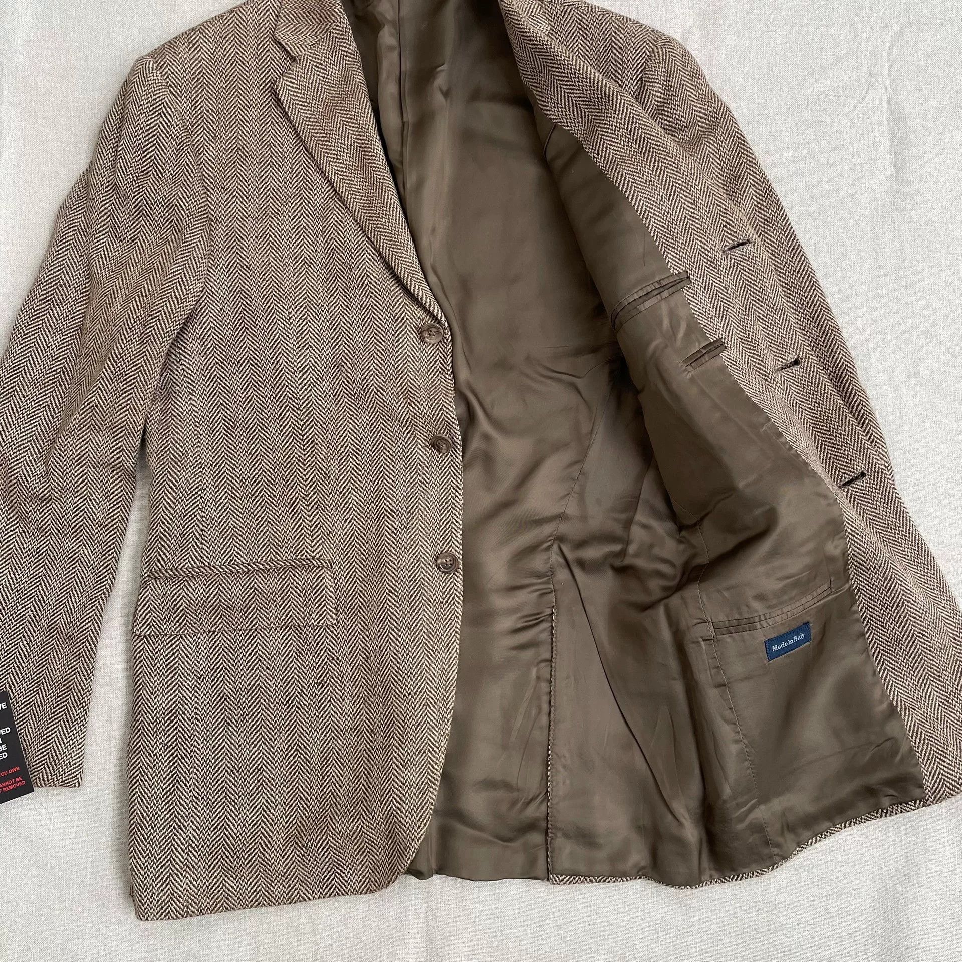 Ralph Lauren Ralph Lauren Silk Tweed Blazer Size US M / EU 48-50 / 2 - 2 Thumbnail